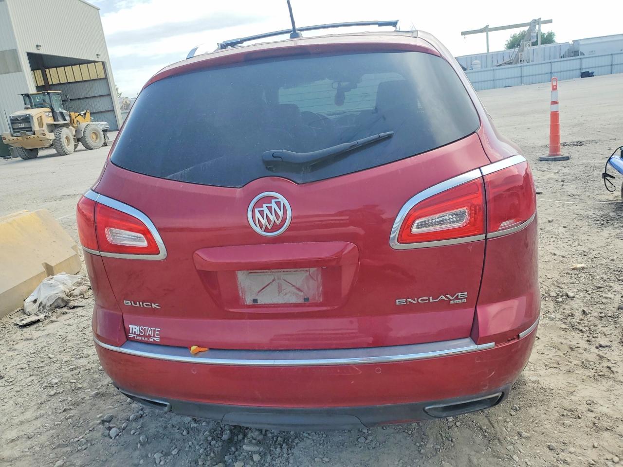 2014 Buick Enclave Красный vin: 5GAKVCKD0EJ162581