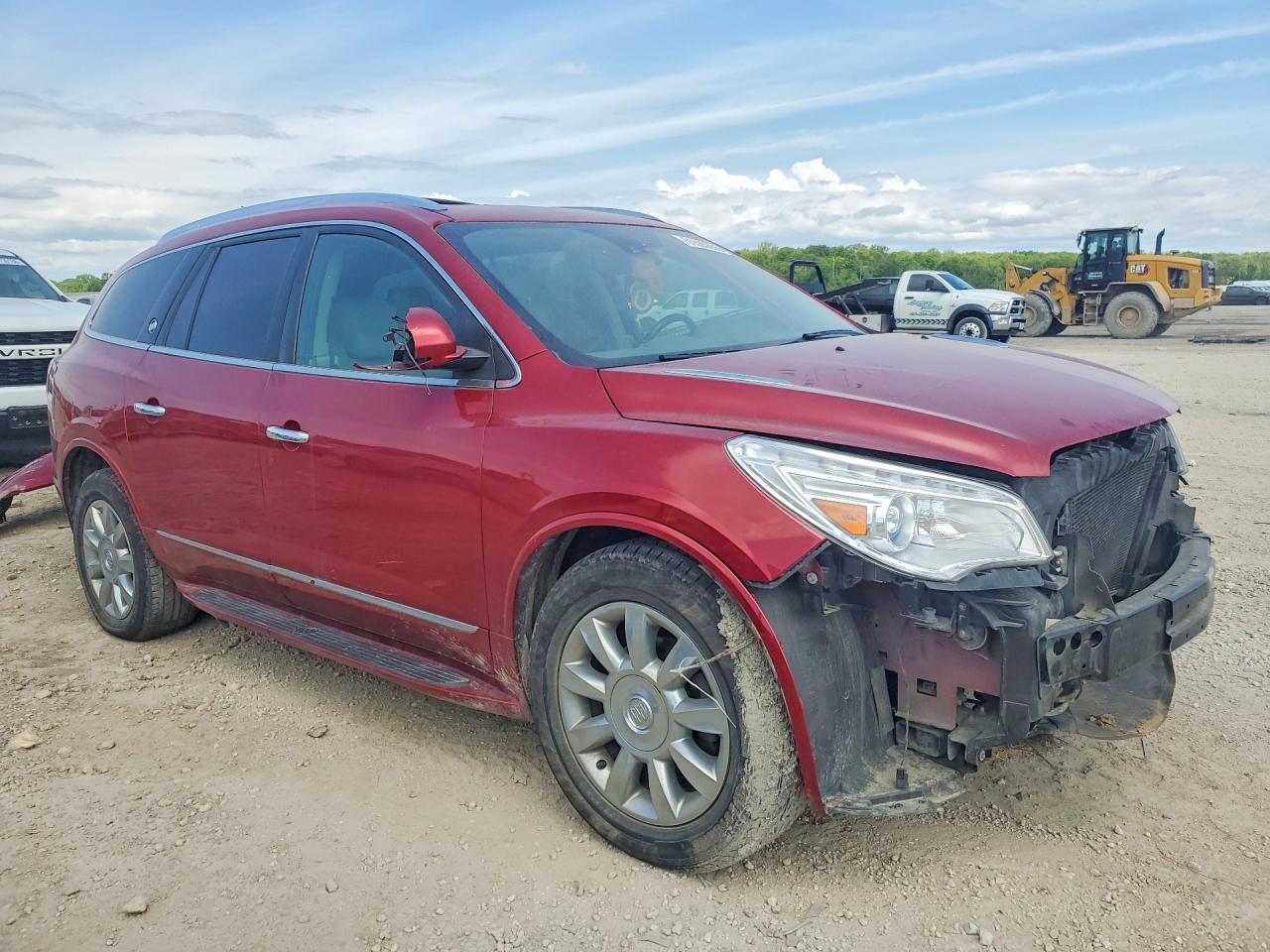 2014 Buick Enclave Красный vin: 5GAKVCKD0EJ162581