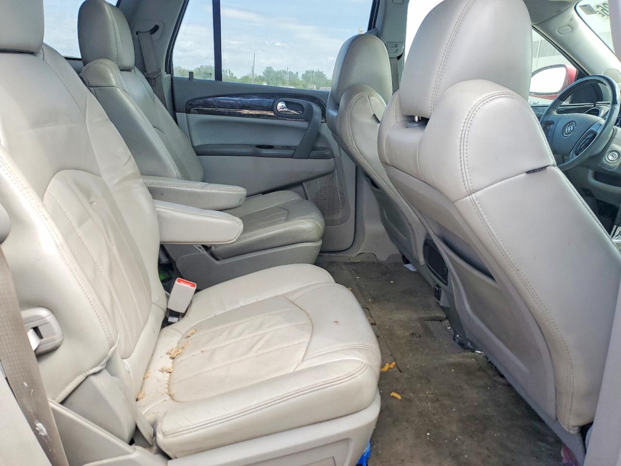 2014 Buick Enclave Красный vin: 5GAKVCKD0EJ162581