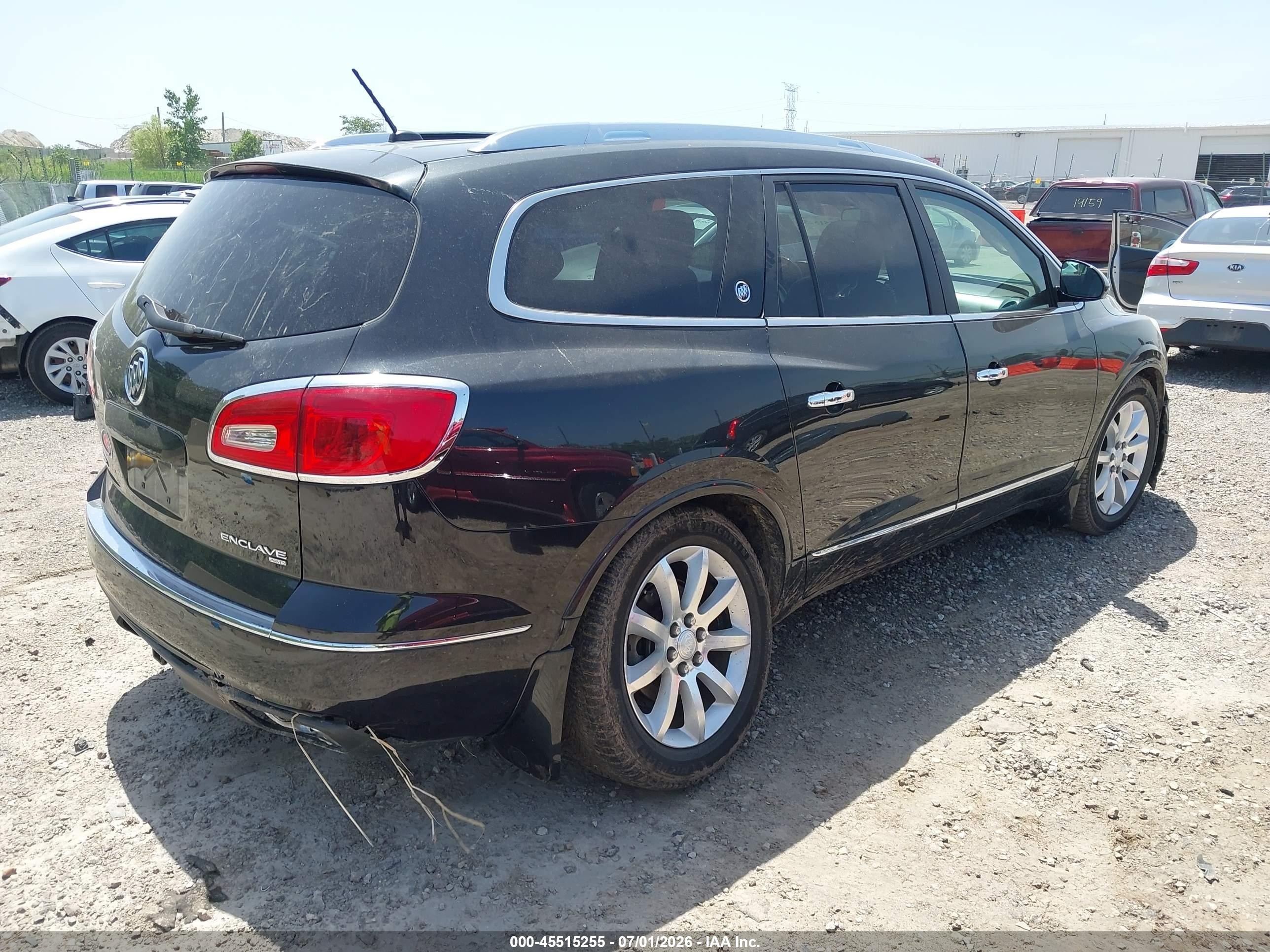 2014 Buick Enclave Premium Black vin: 5GAKVCKD0EJ240020