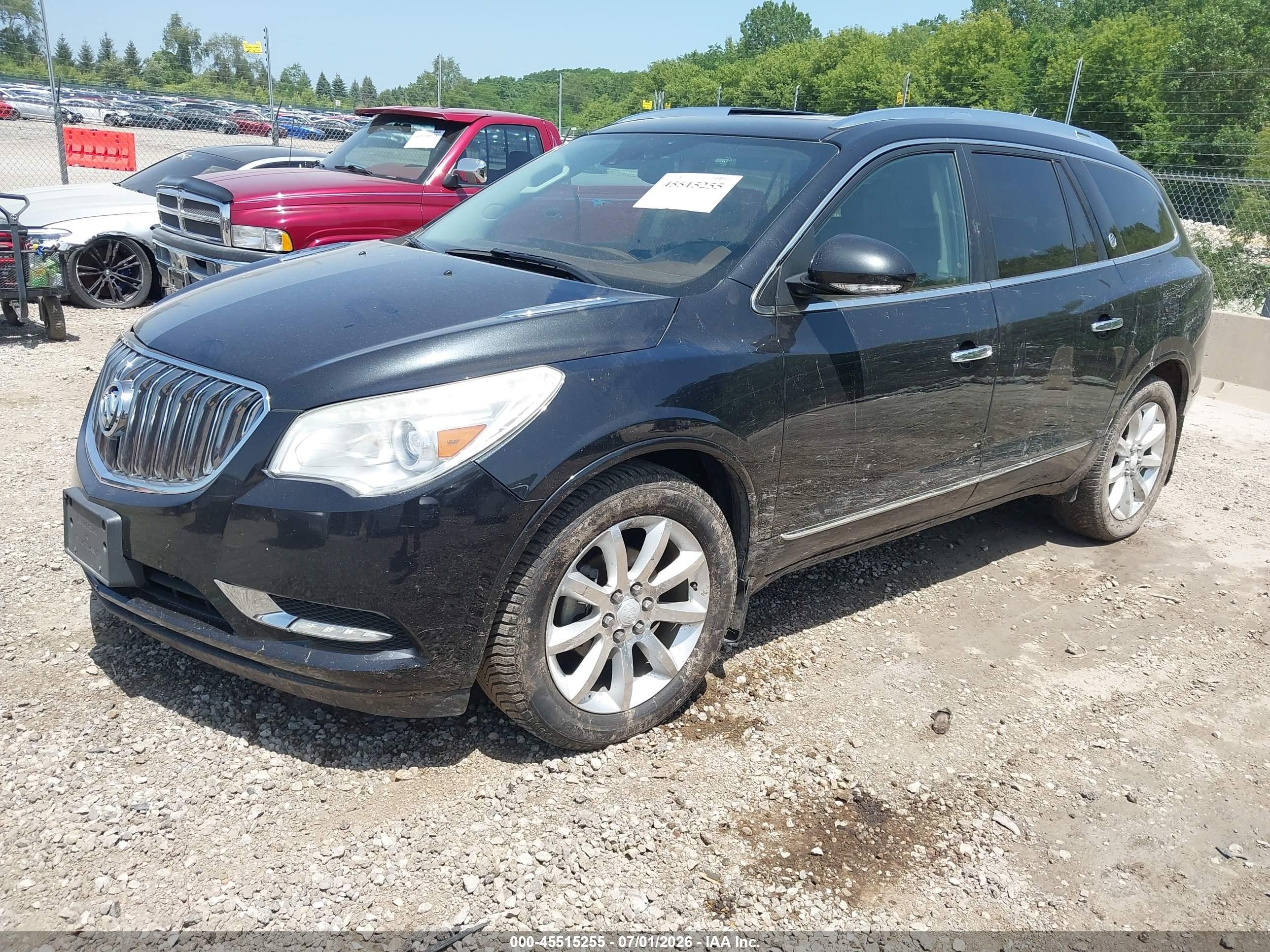 2014 Buick Enclave Premium Black vin: 5GAKVCKD0EJ240020