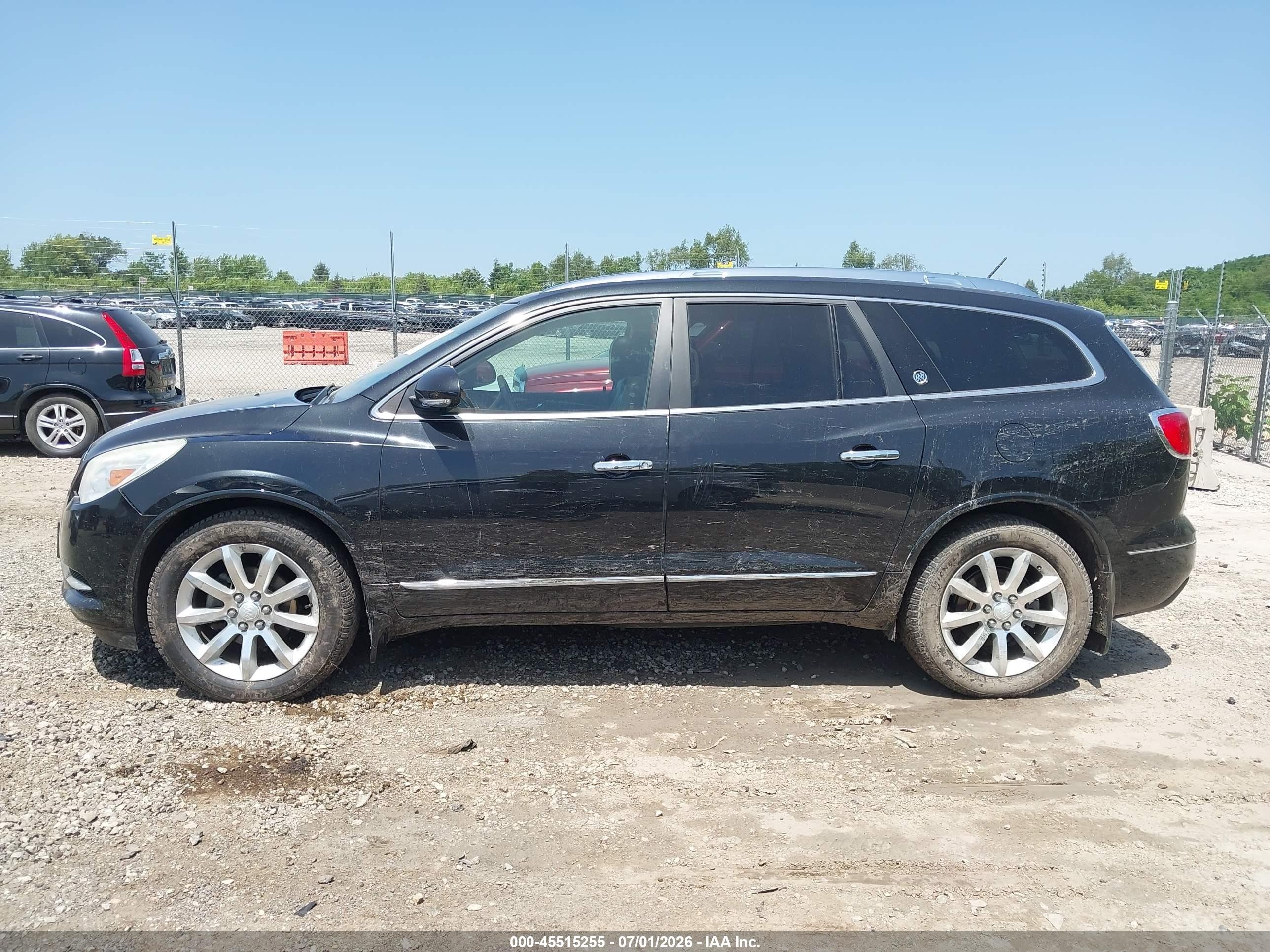 2014 Buick Enclave Premium Black vin: 5GAKVCKD0EJ240020