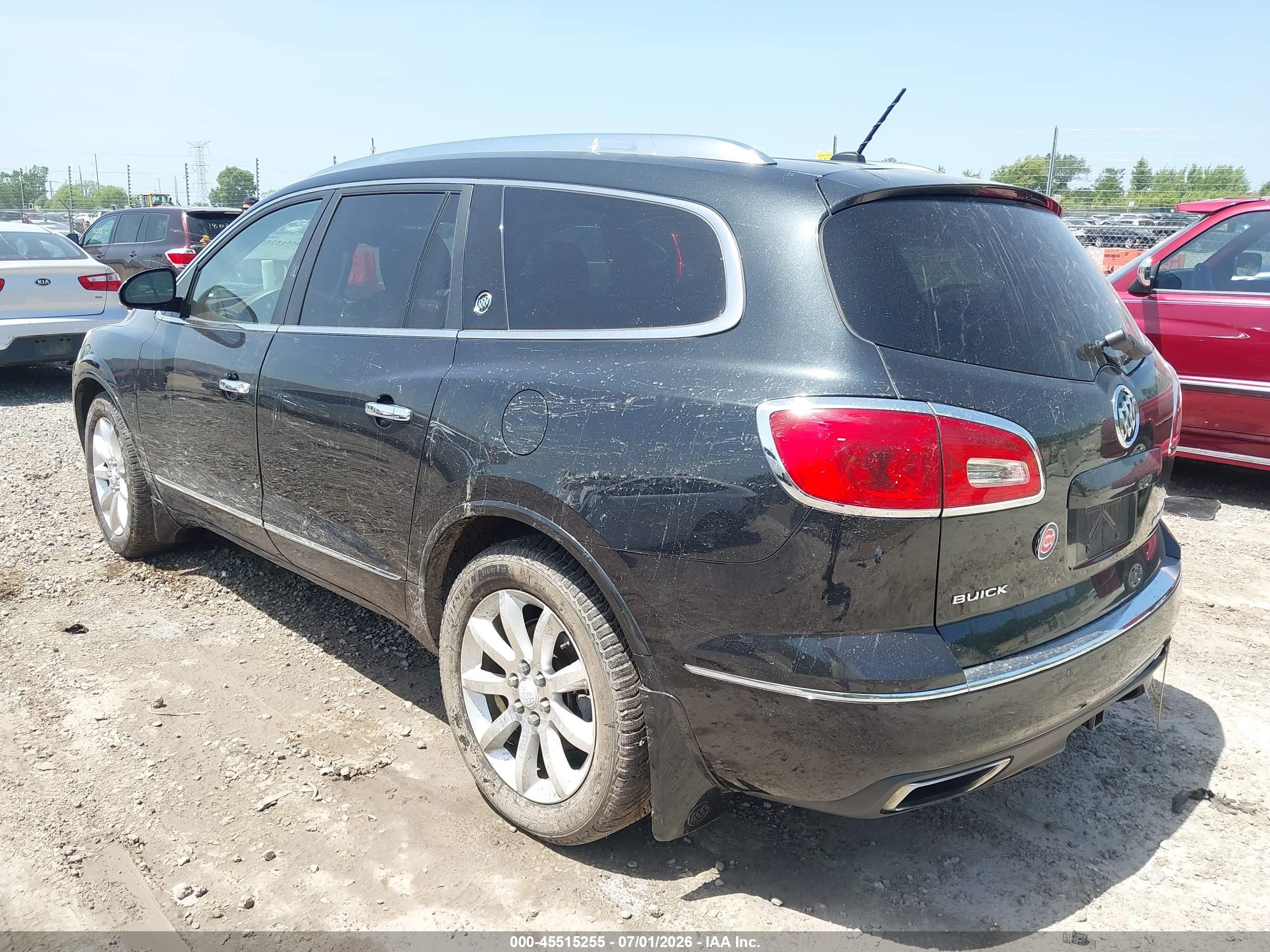 2014 Buick Enclave Premium Black vin: 5GAKVCKD0EJ240020