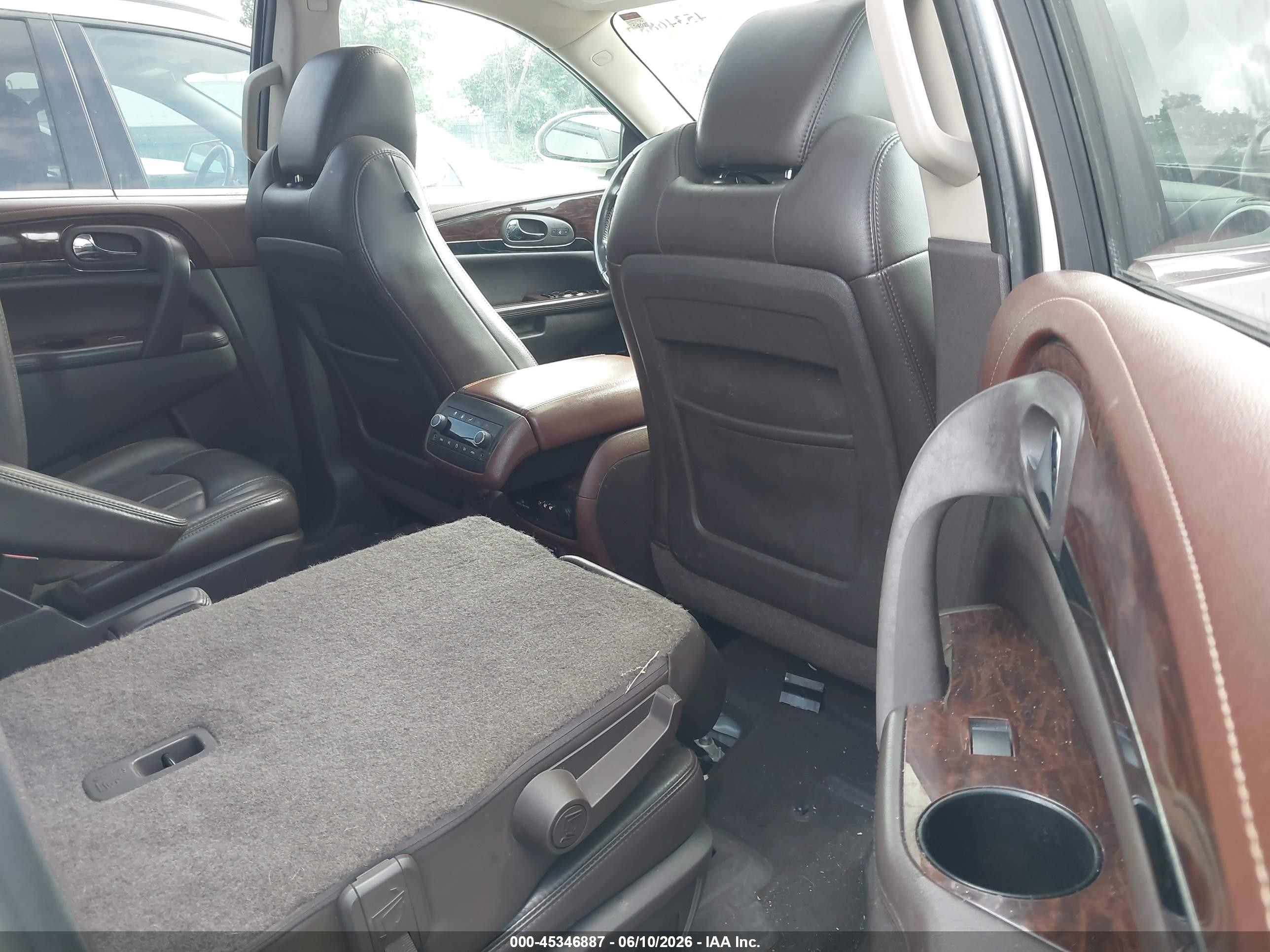 2014 Buick Enclave Premium White vin: 5GAKVCKD0EJ360707