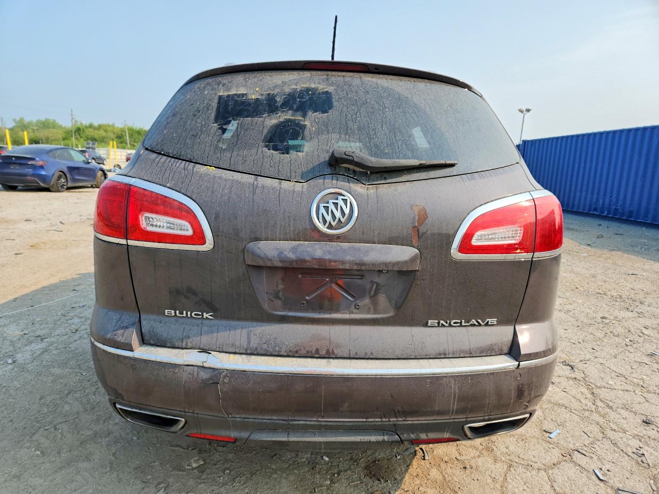 2015 Buick Enclave Charcoal vin: 5GAKVCKD0FJ255098