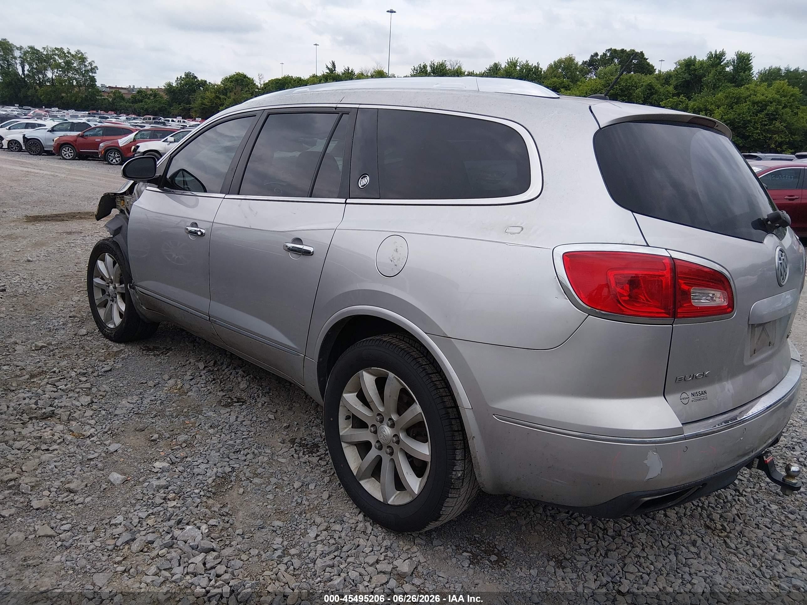 2015 Buick Enclave Premium Silver vin: 5GAKVCKD0FJ346016