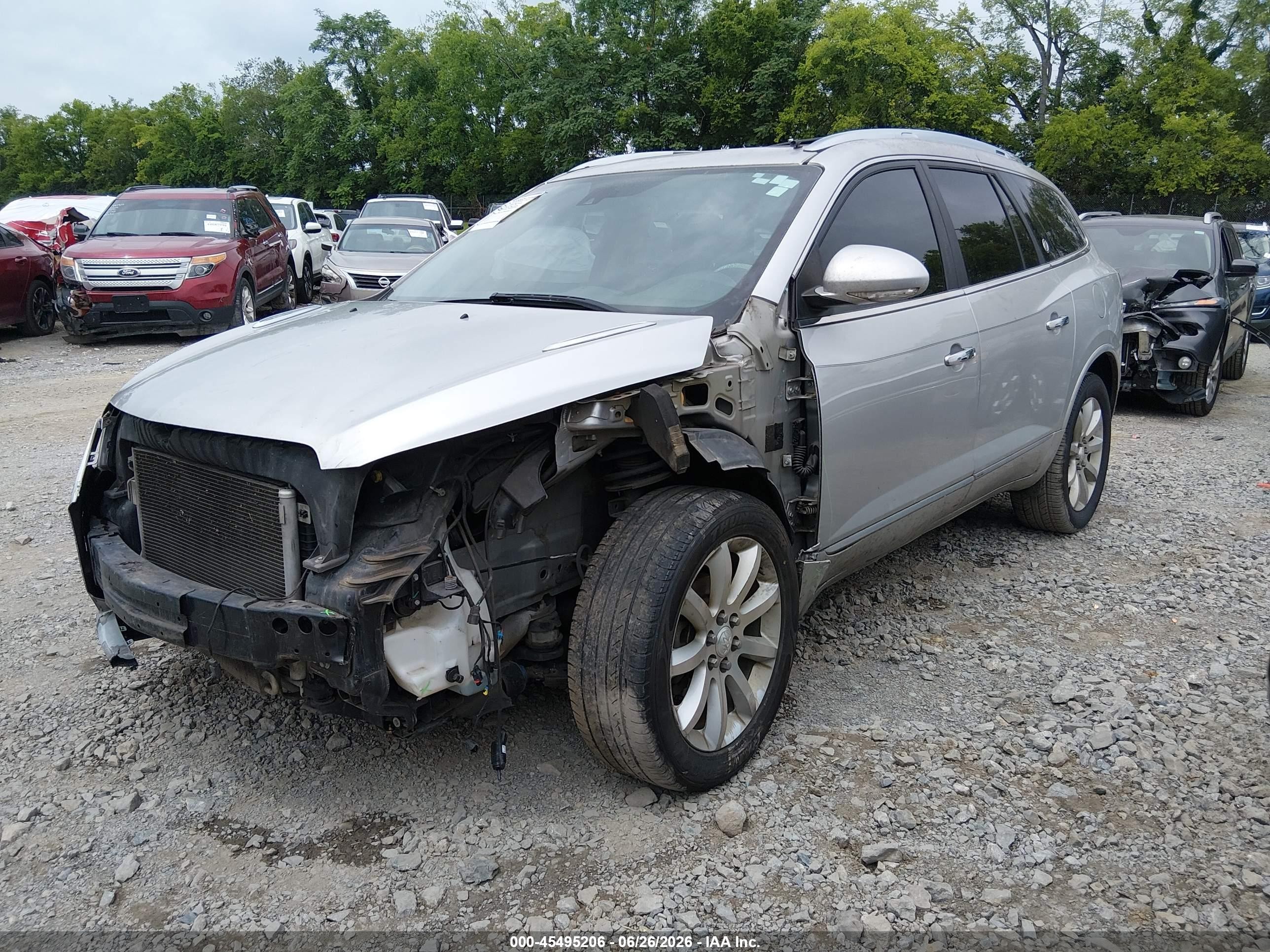 2015 Buick Enclave Premium Silver vin: 5GAKVCKD0FJ346016