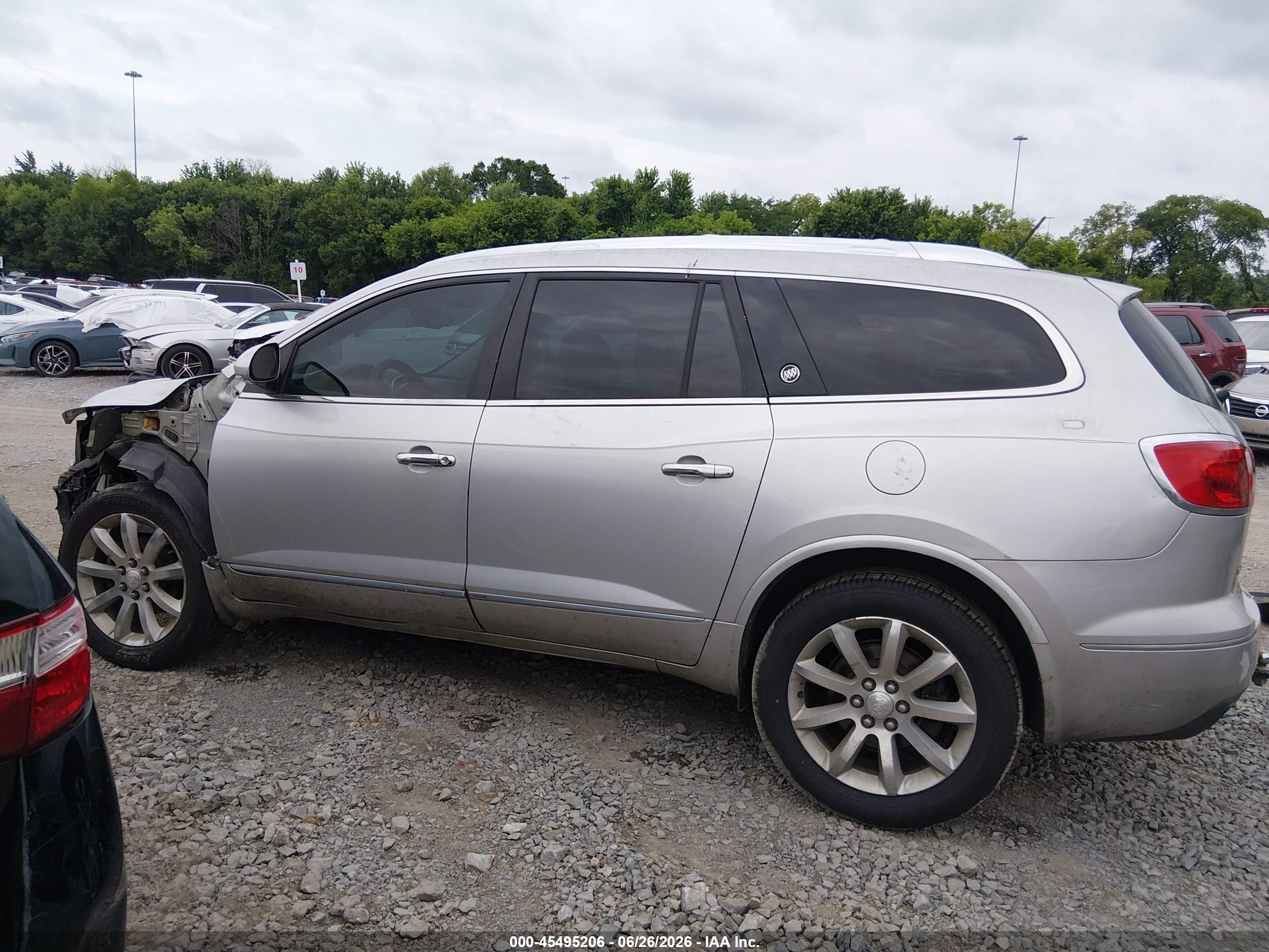 2015 Buick Enclave Premium Silver vin: 5GAKVCKD0FJ346016