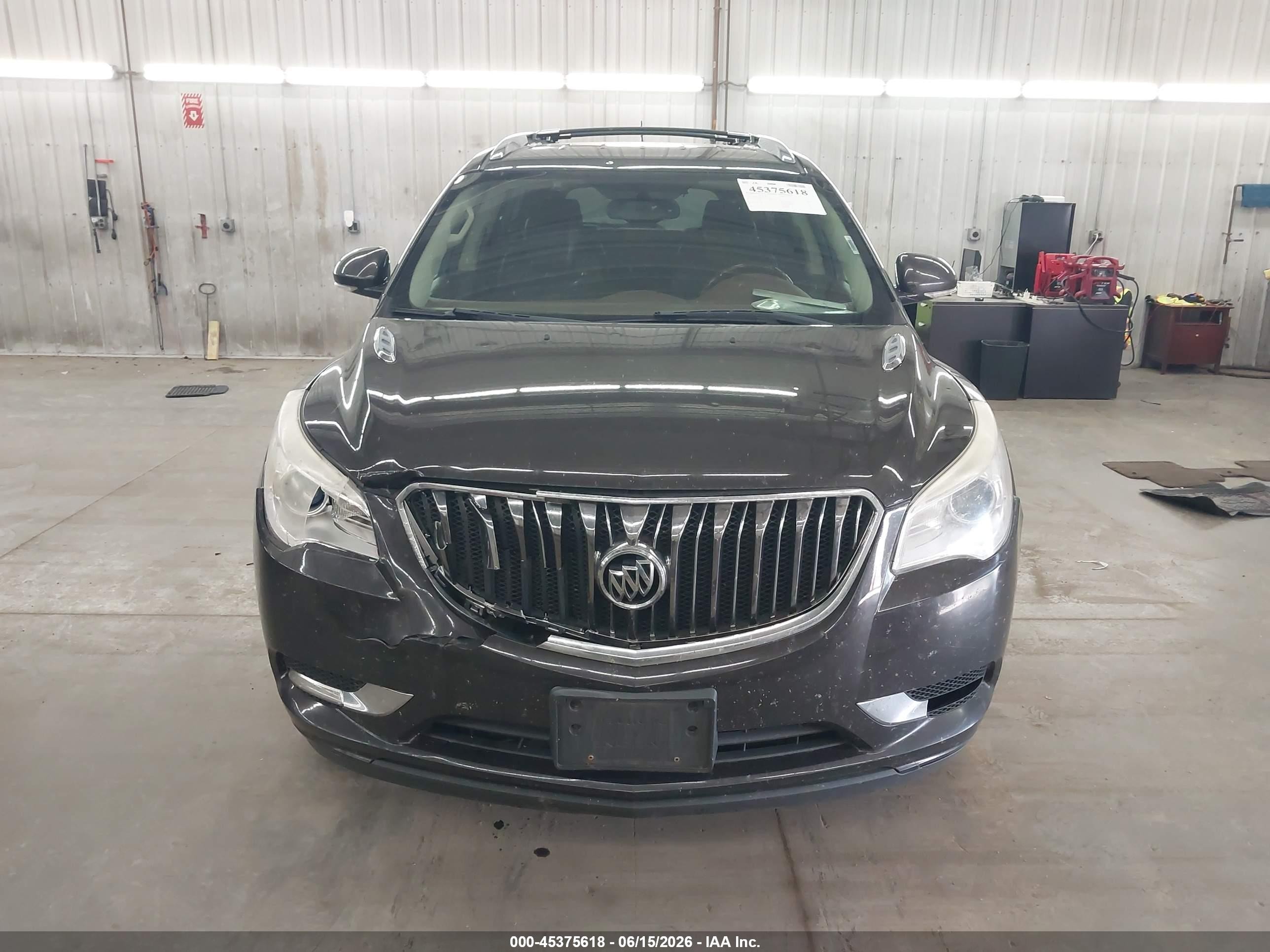 2013 Buick Enclave Leather Black vin: 5GAKVCKD1DJ113632