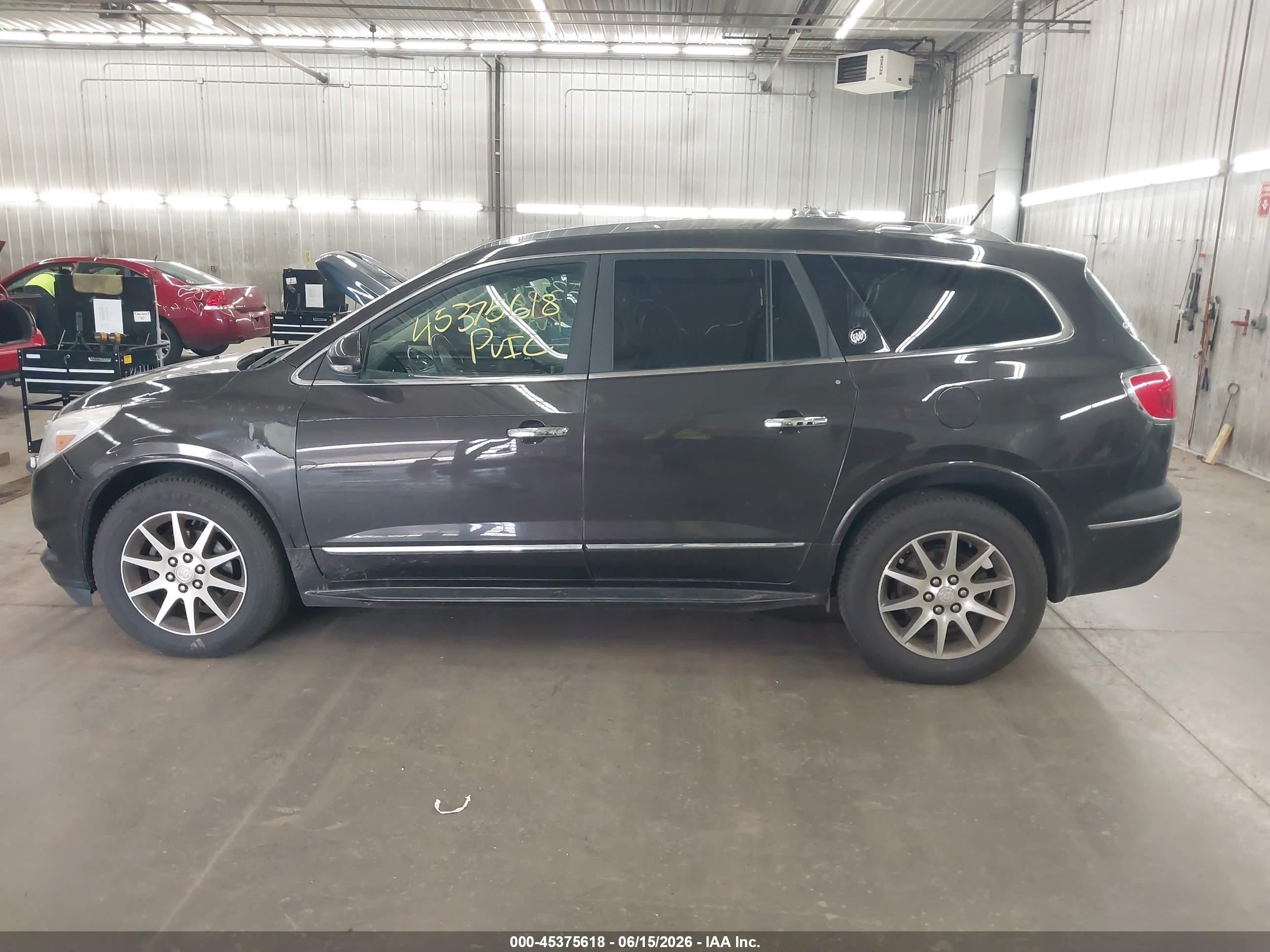 2013 Buick Enclave Leather Black vin: 5GAKVCKD1DJ113632