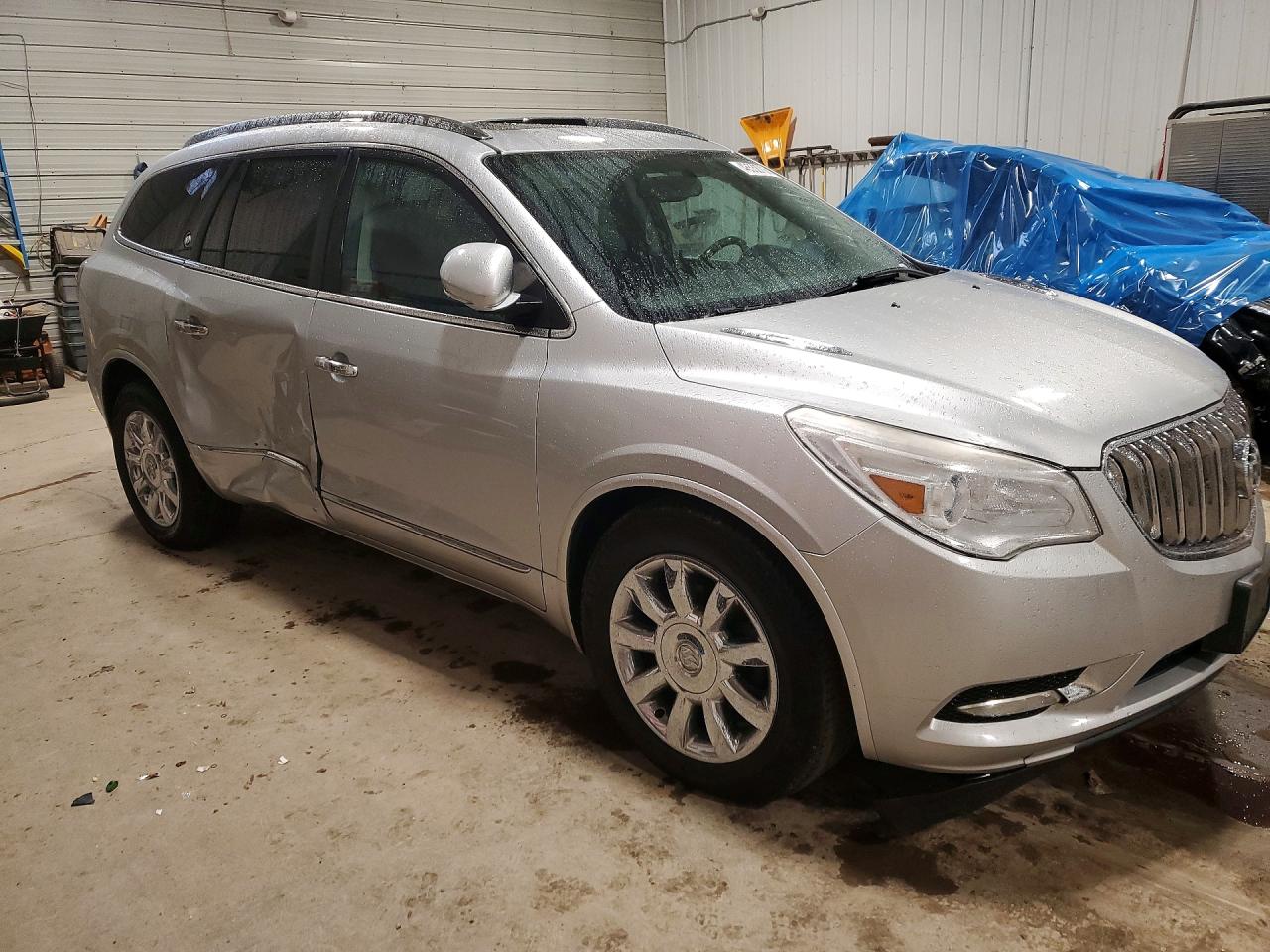 2013 Buick Enclave Silver vin: 5GAKVCKD1DJ234788