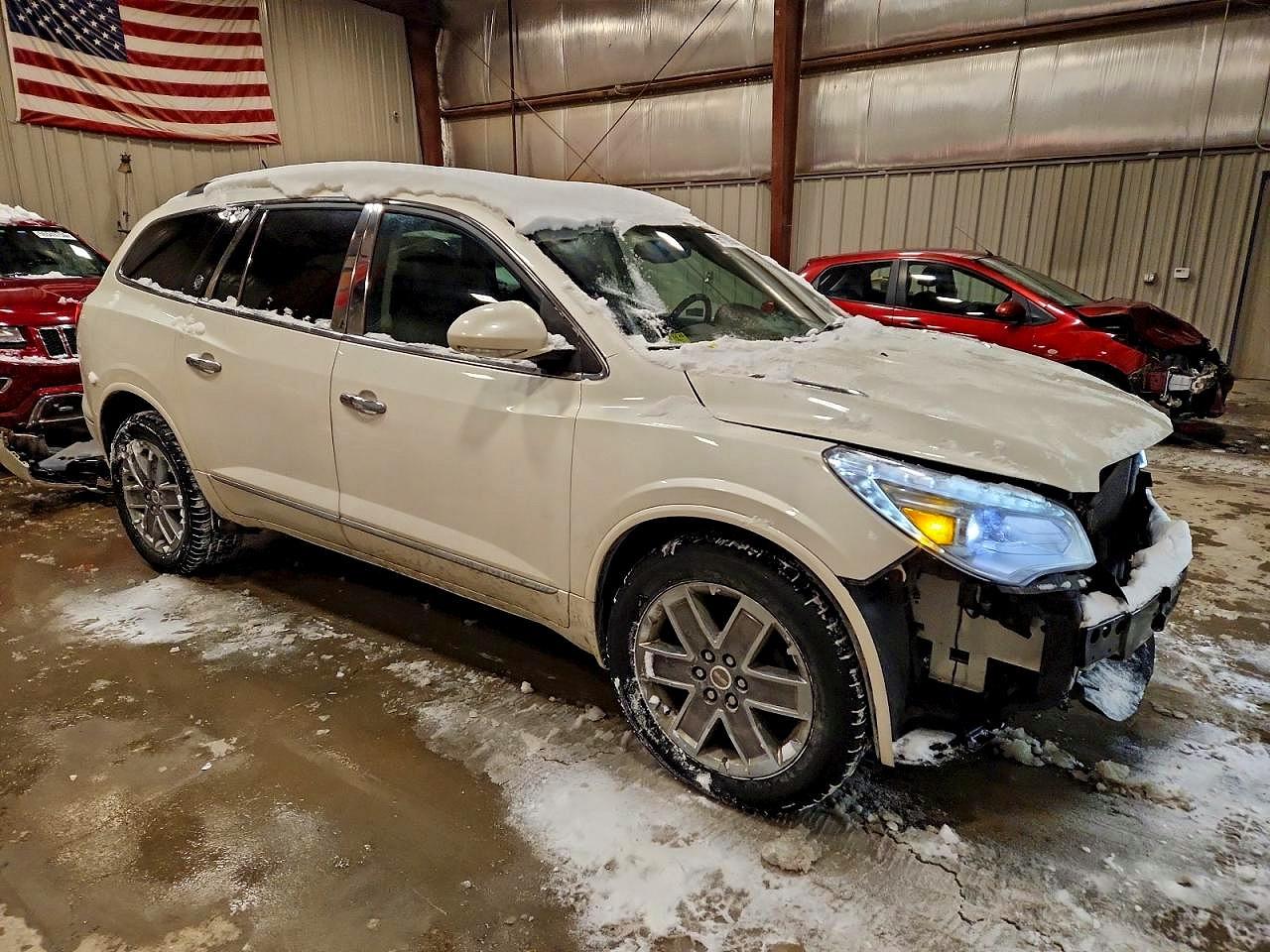 2013 Buick Enclave Beige vin: 5GAKVCKD1DJ261800