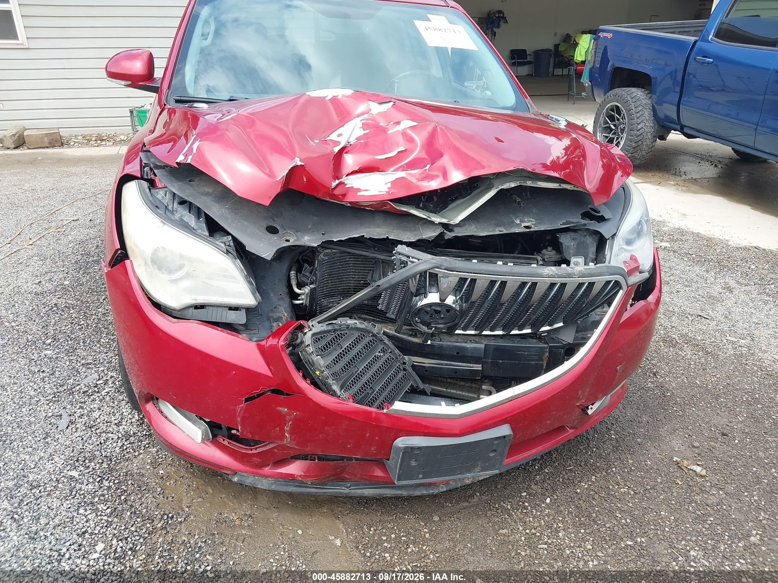 2013 Buick Enclave Leather Red vin: 5GAKVCKD1DJ265765