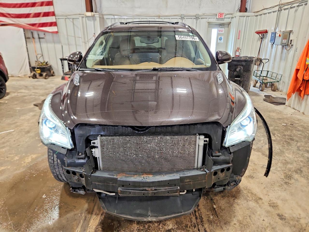2013 Buick Enclave Brown vin: 5GAKVCKD1DJ266673