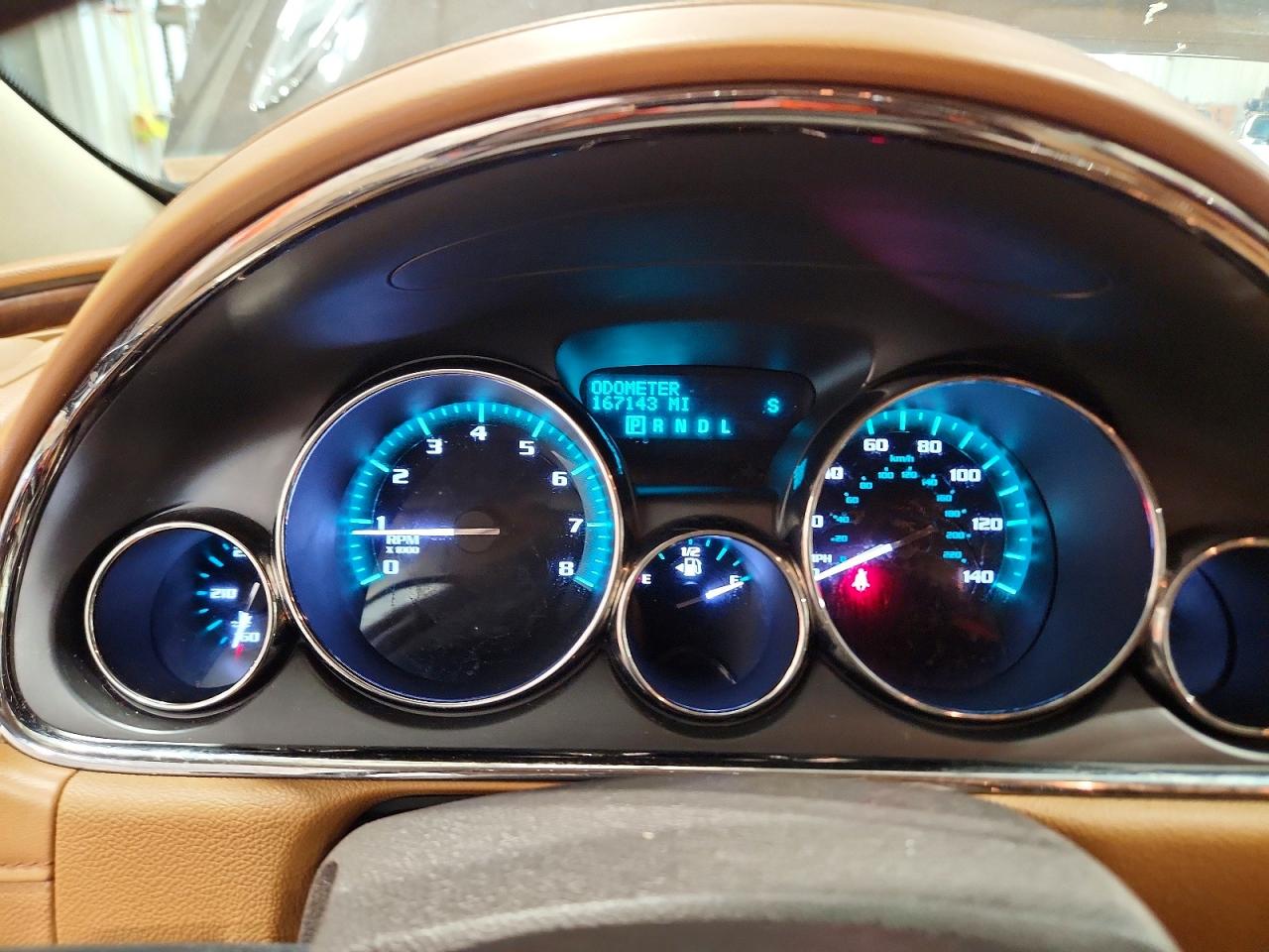 2013 Buick Enclave Brown vin: 5GAKVCKD1DJ266673