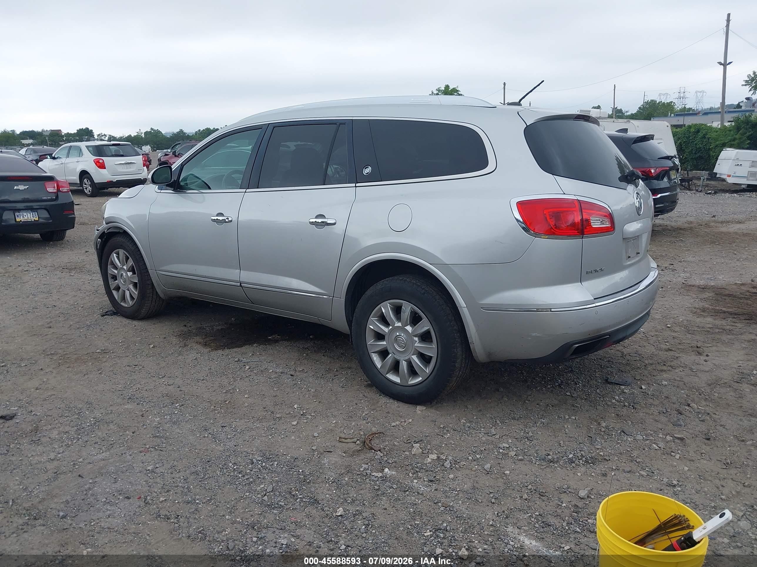 2014 Buick Enclave Premium Silver vin: 5GAKVCKD1EJ129640