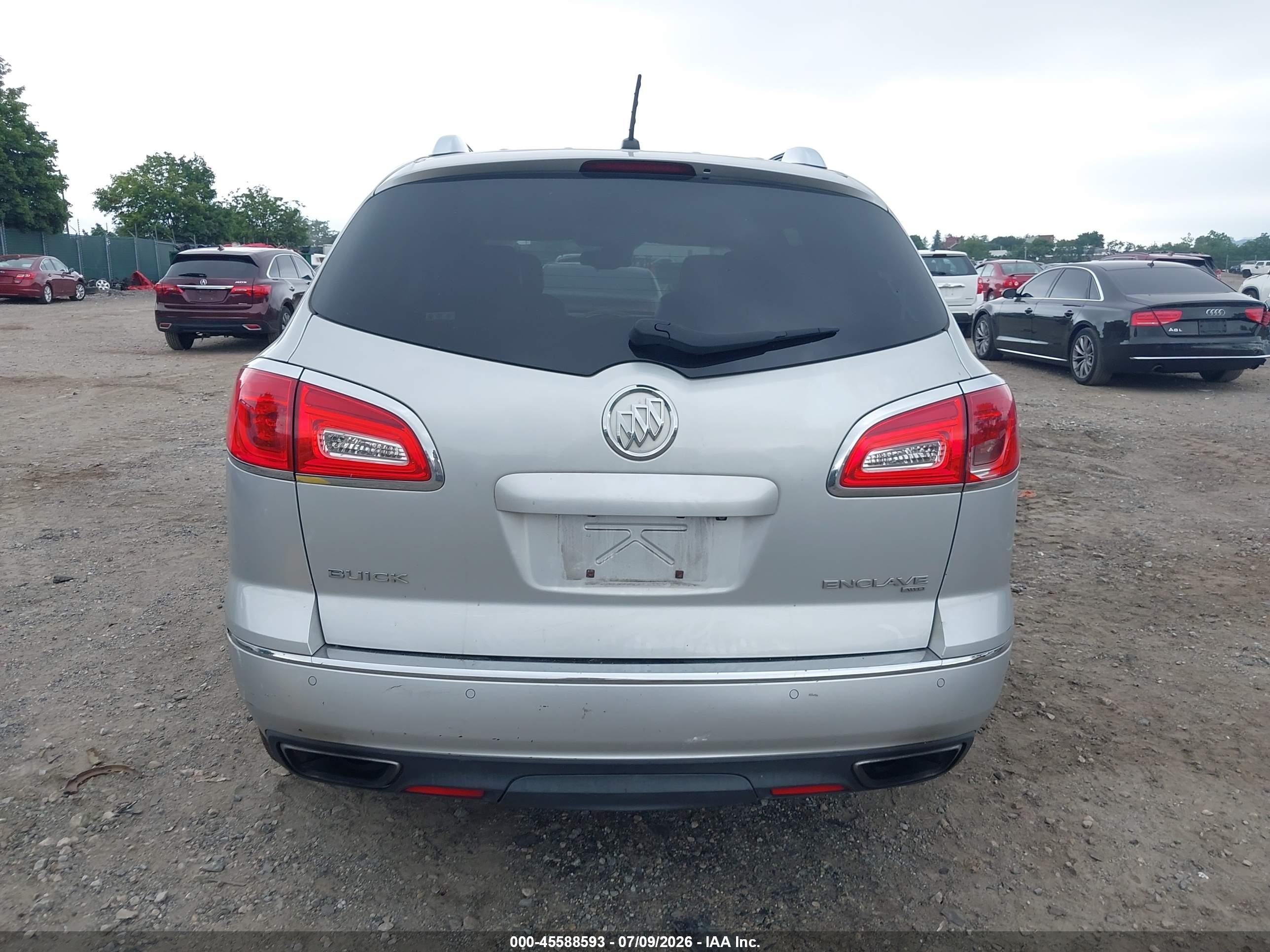 2014 Buick Enclave Premium Silver vin: 5GAKVCKD1EJ129640