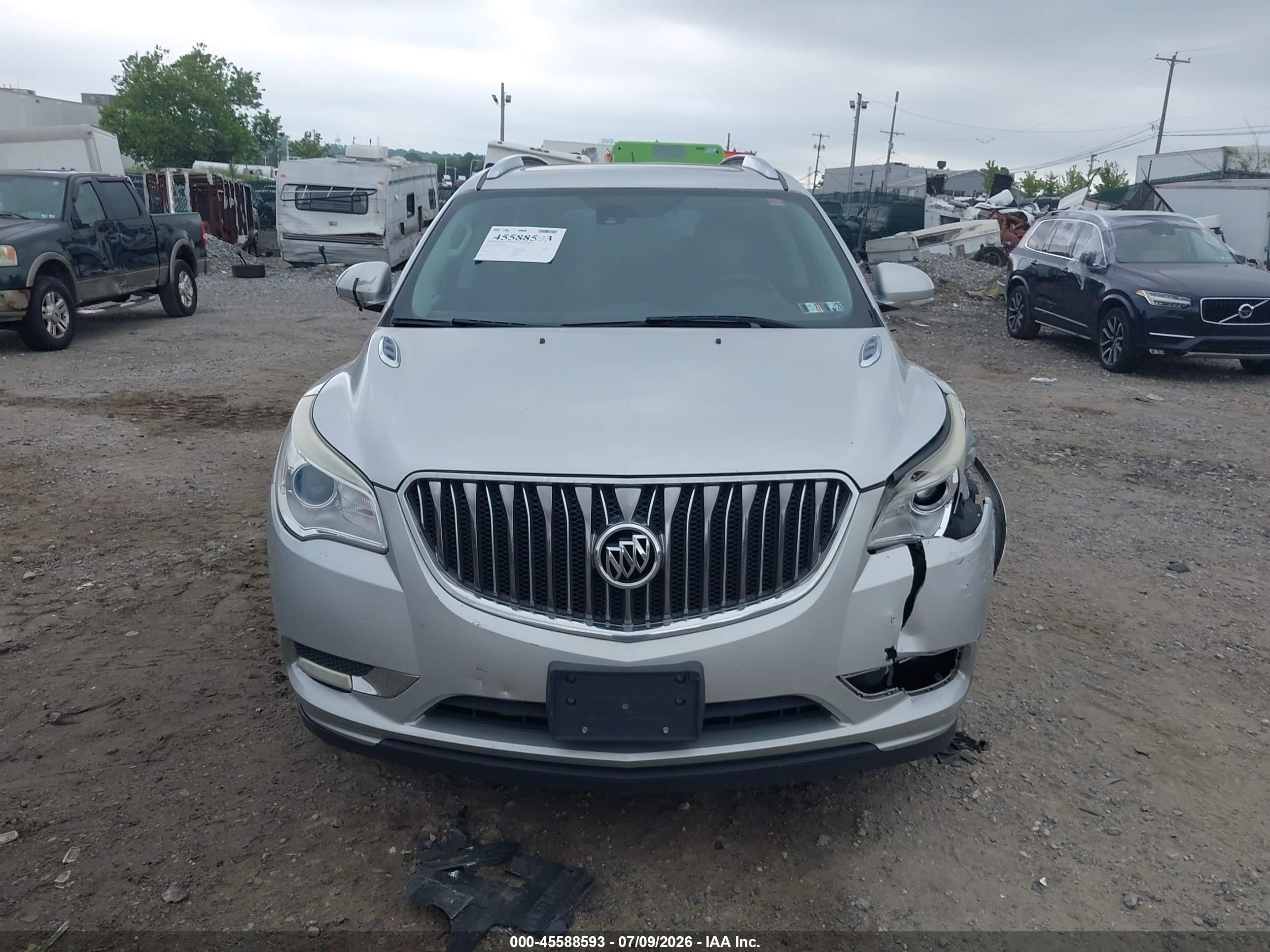 2014 Buick Enclave Premium Silver vin: 5GAKVCKD1EJ129640
