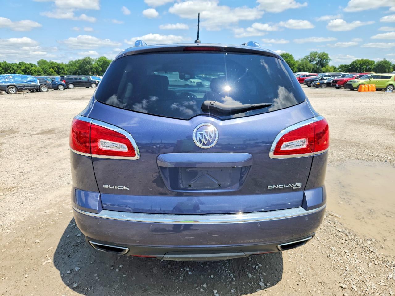 2014 Buick Enclave Blue vin: 5GAKVCKD1EJ237725