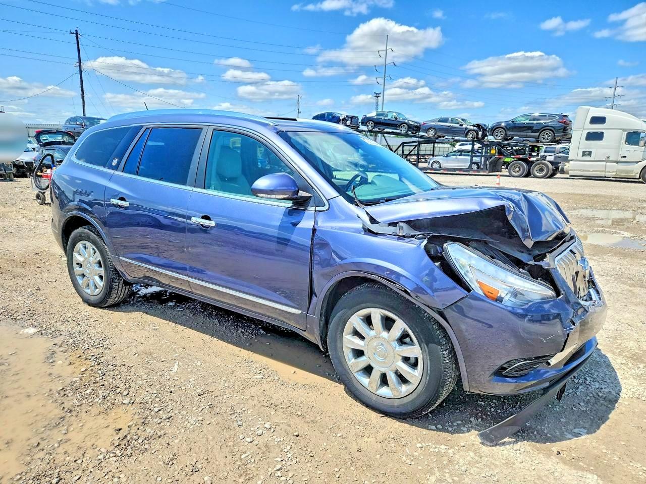 2014 Buick Enclave Blue vin: 5GAKVCKD1EJ237725