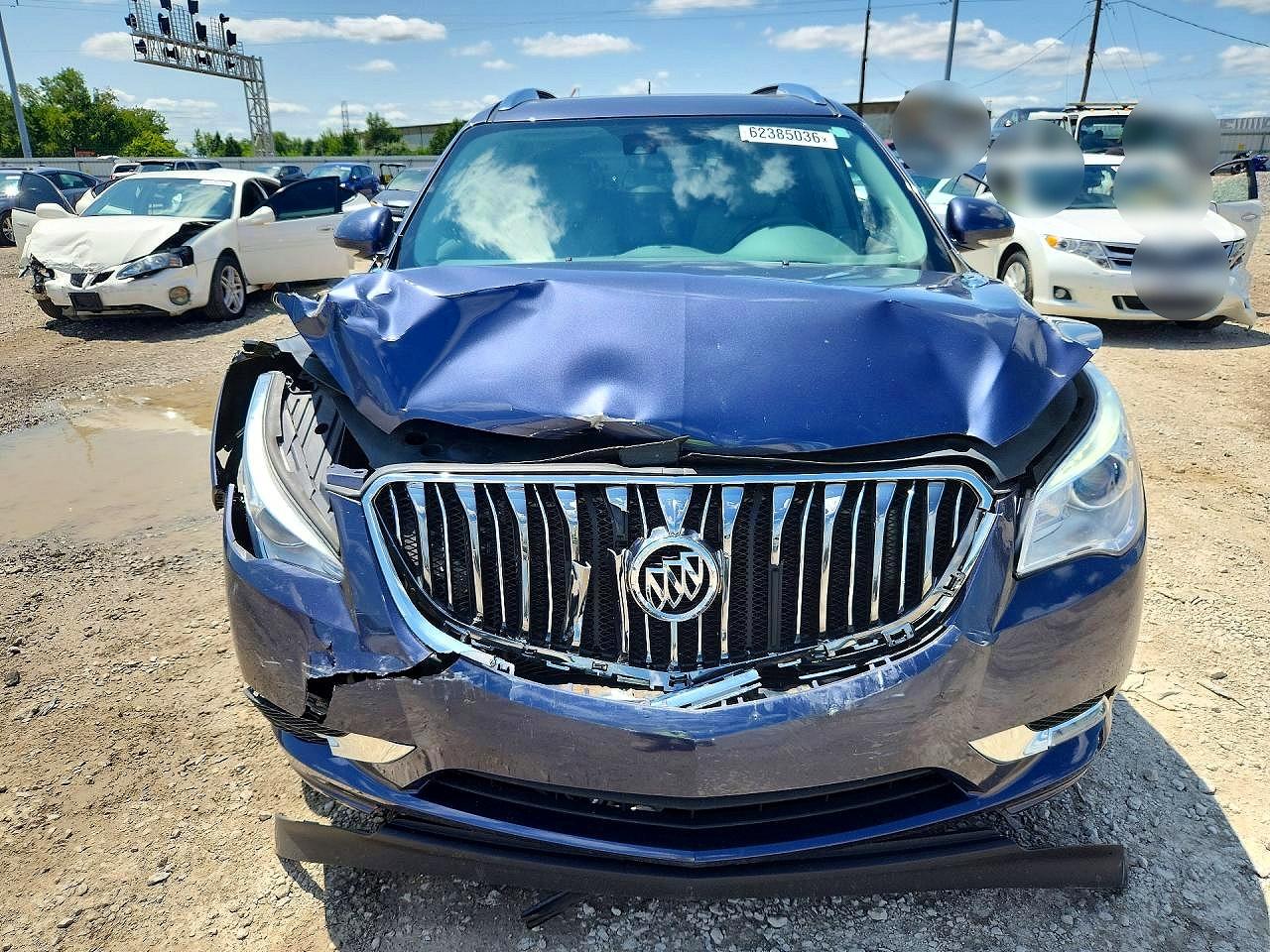 2014 Buick Enclave Blue vin: 5GAKVCKD1EJ237725