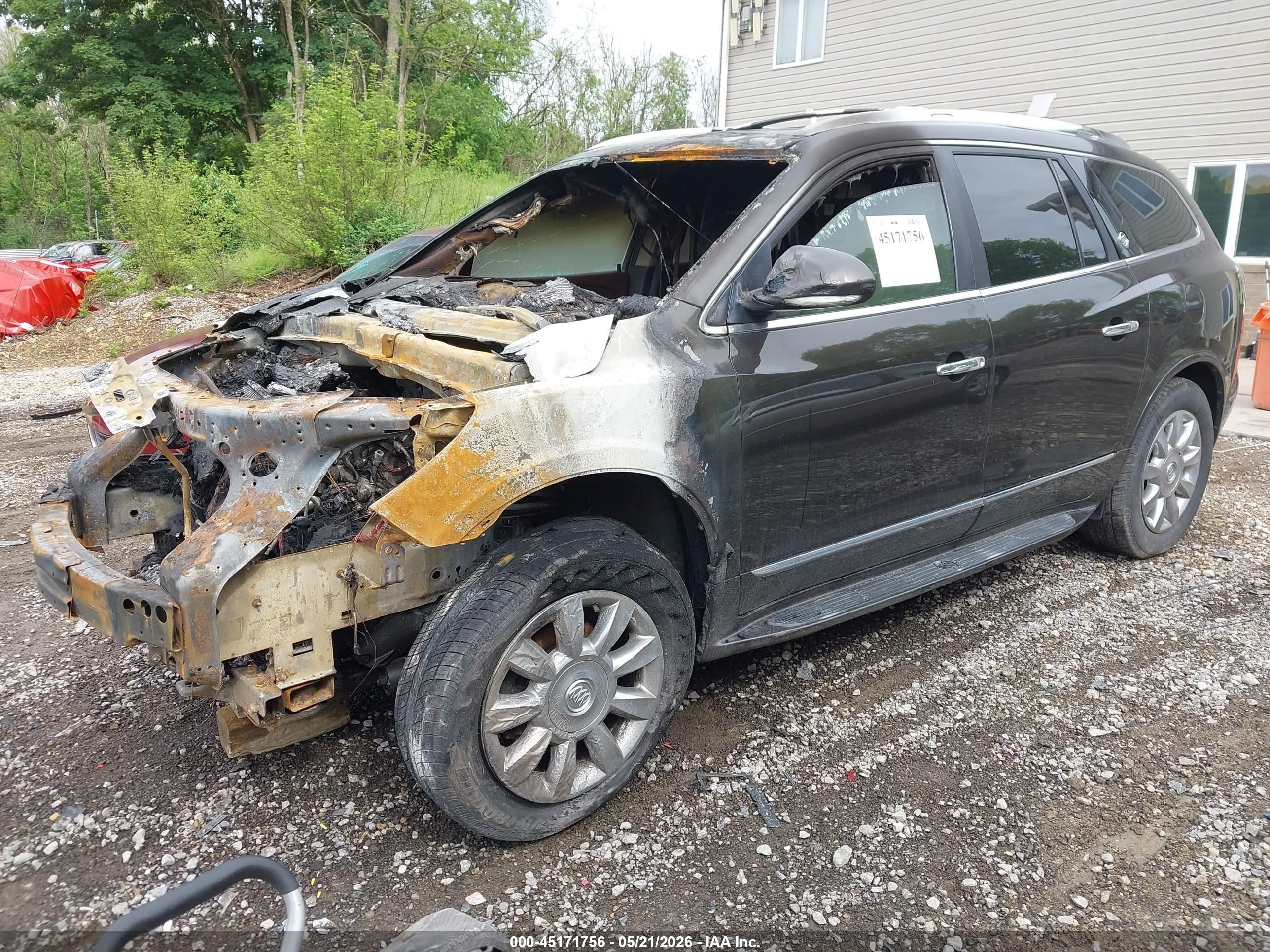 2014 Buick Enclave Premium Brown vin: 5GAKVCKD1EJ297312