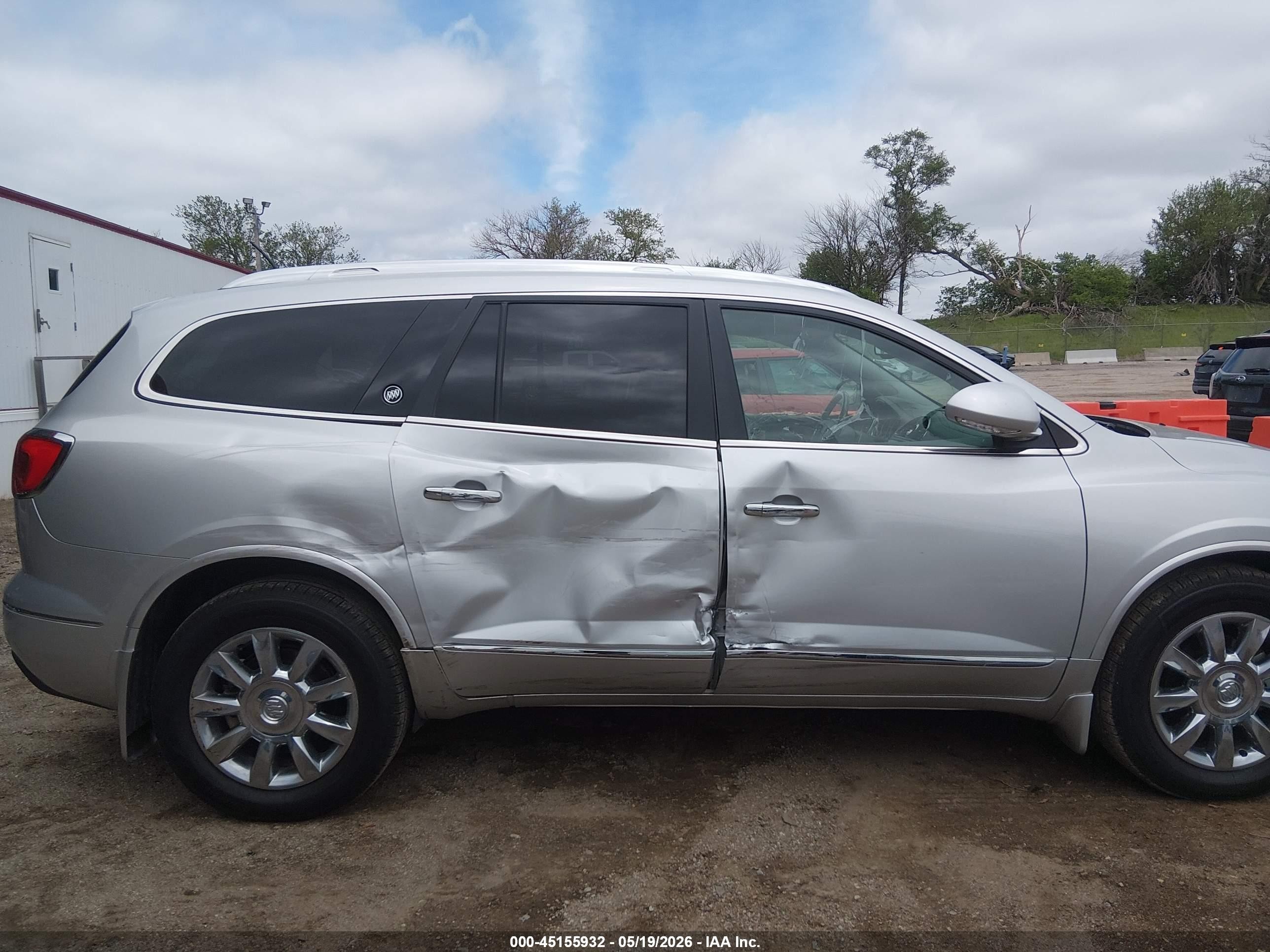 2015 Buick Enclave Premium Silver vin: 5GAKVCKD1FJ355825