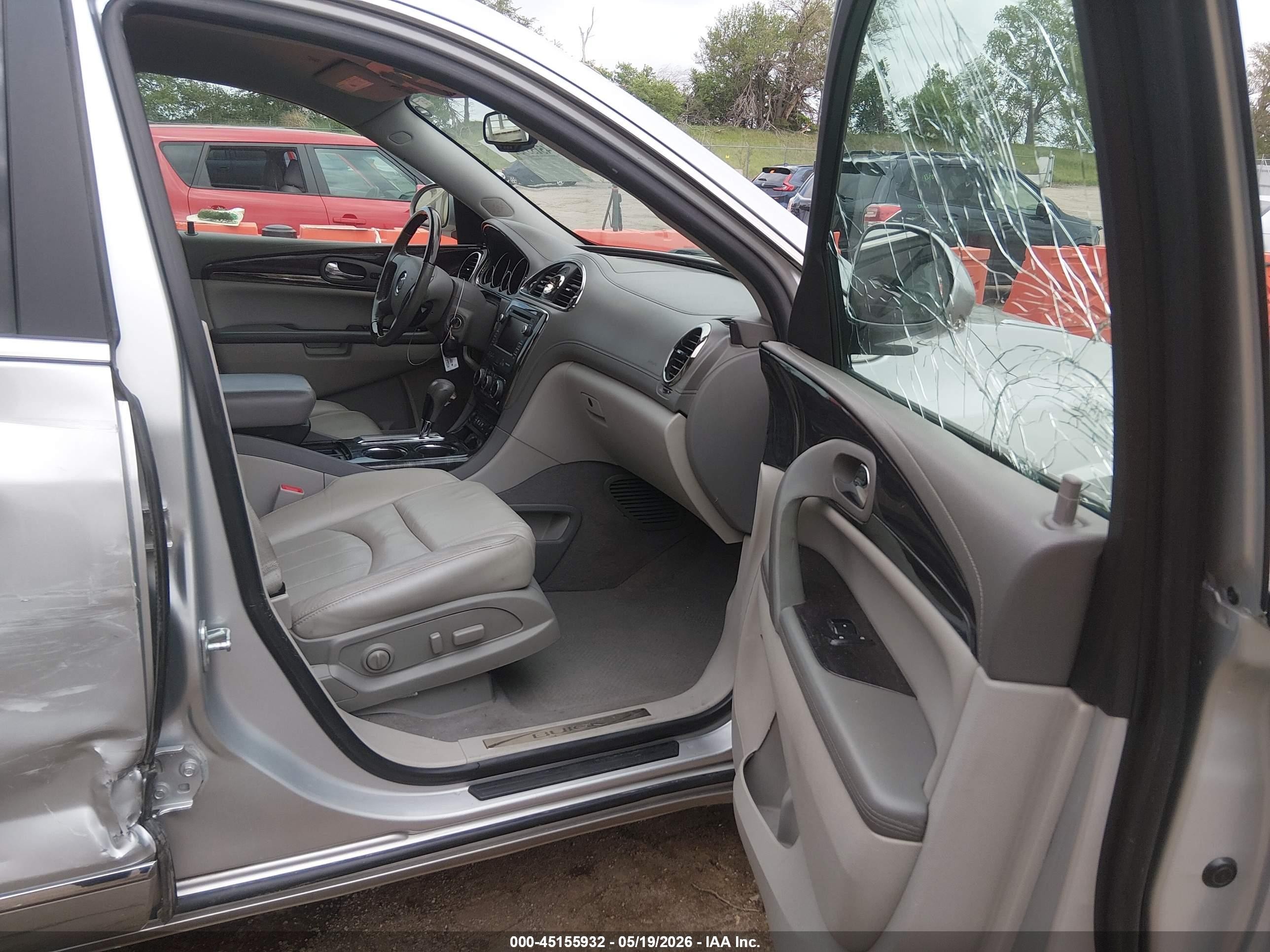 2015 Buick Enclave Premium Silver vin: 5GAKVCKD1FJ355825