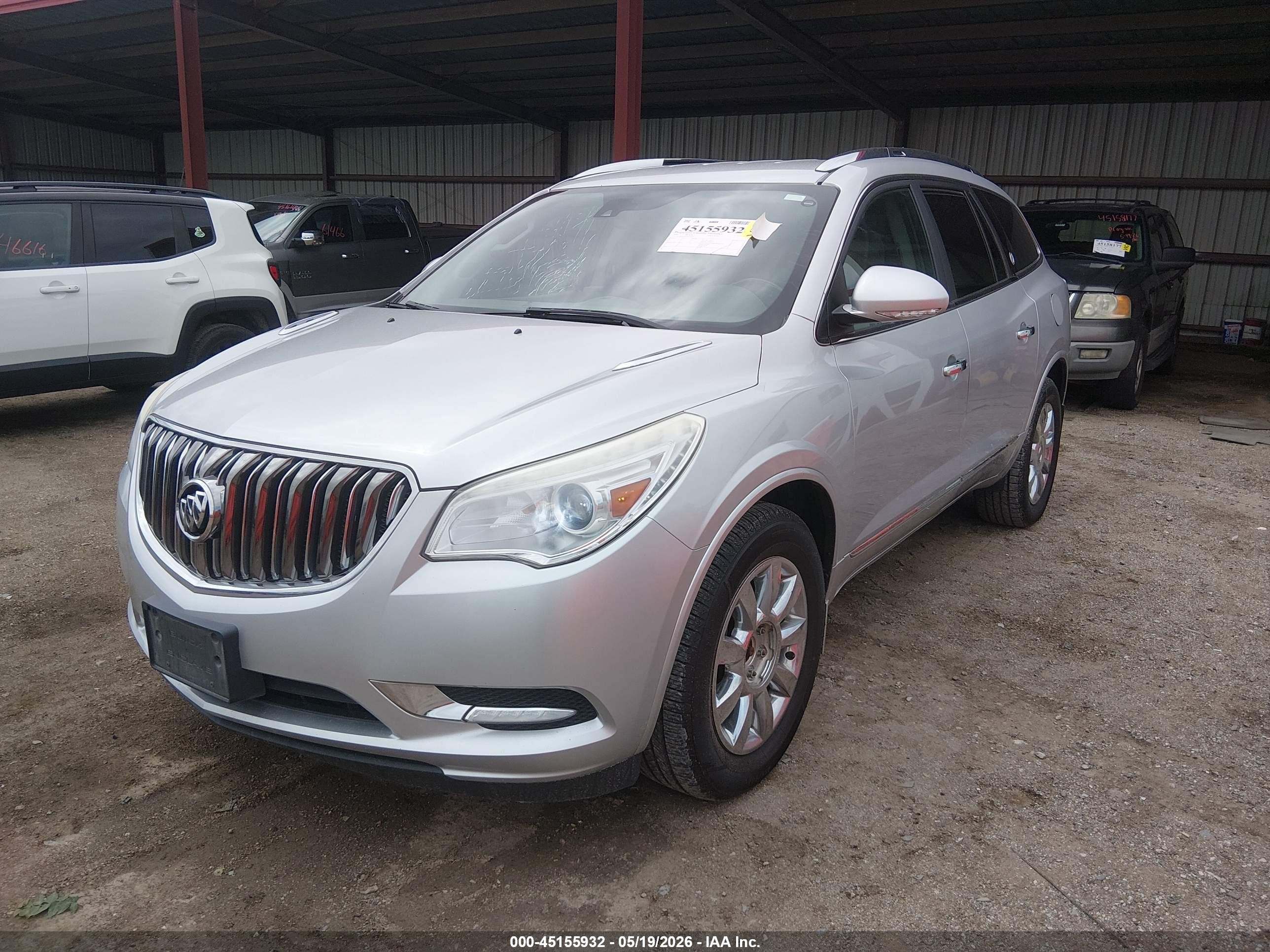 2015 Buick Enclave Premium Silver vin: 5GAKVCKD1FJ355825
