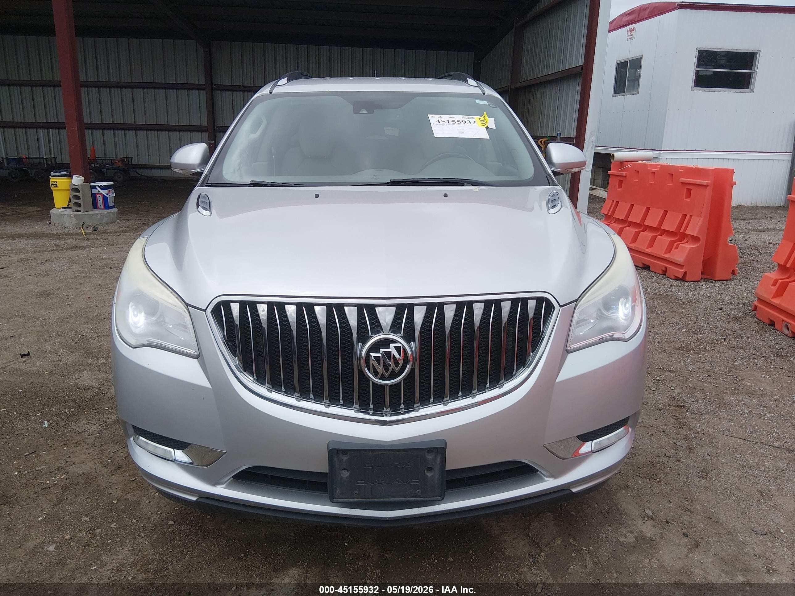 2015 Buick Enclave Premium Silver vin: 5GAKVCKD1FJ355825