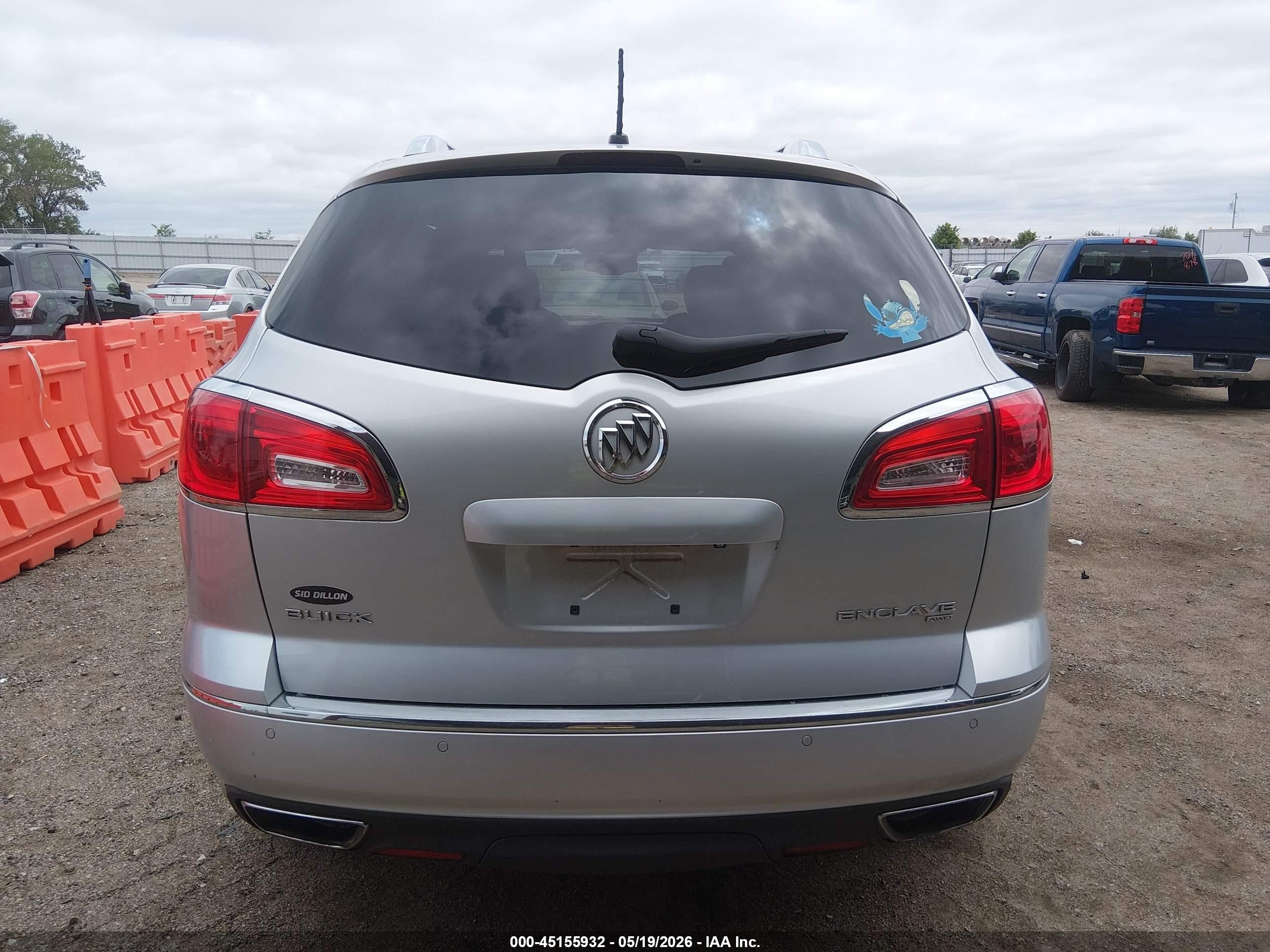 2015 Buick Enclave Premium Silver vin: 5GAKVCKD1FJ355825
