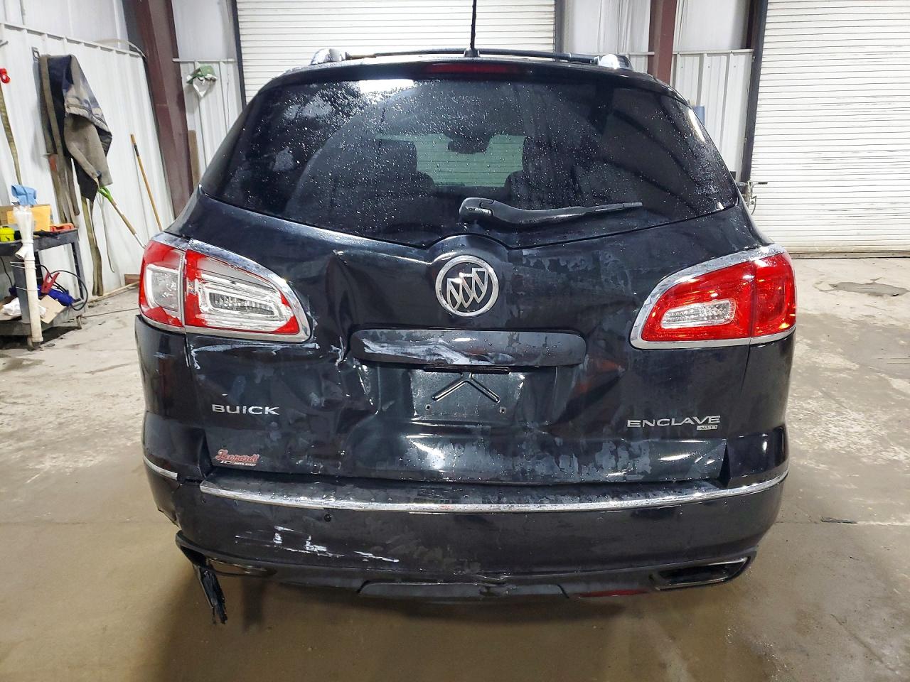 2014 Buick Enclave Black vin: 5GAKVCKD2EJ297755