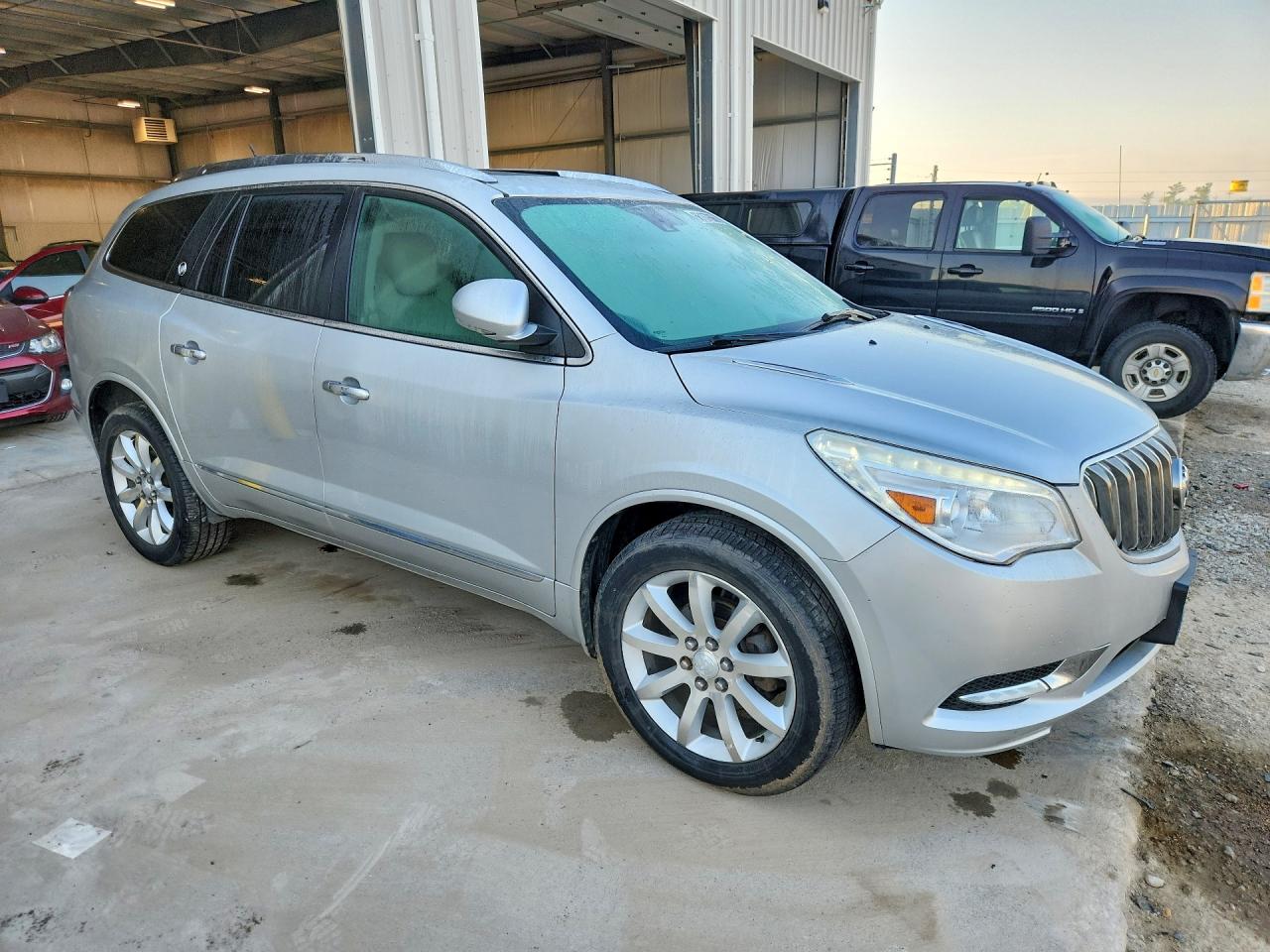 2015 Buick Enclave Silver vin: 5GAKVCKD2FJ154564