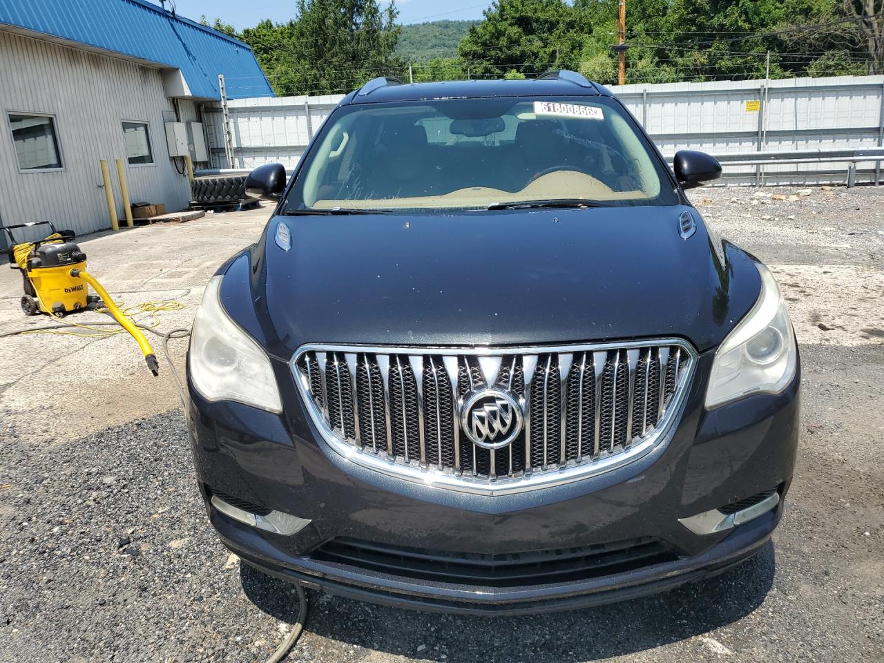 2013 Buick Enclave Black vin: 5GAKVCKD3DJ118301 Damage: Hood, Chipped, 10 Or More