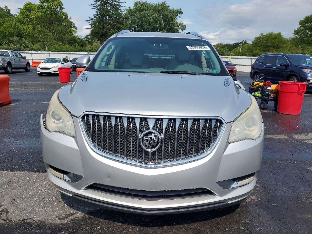 2013 Buick Enclave Silver vin: 5GAKVCKD3DJ153923