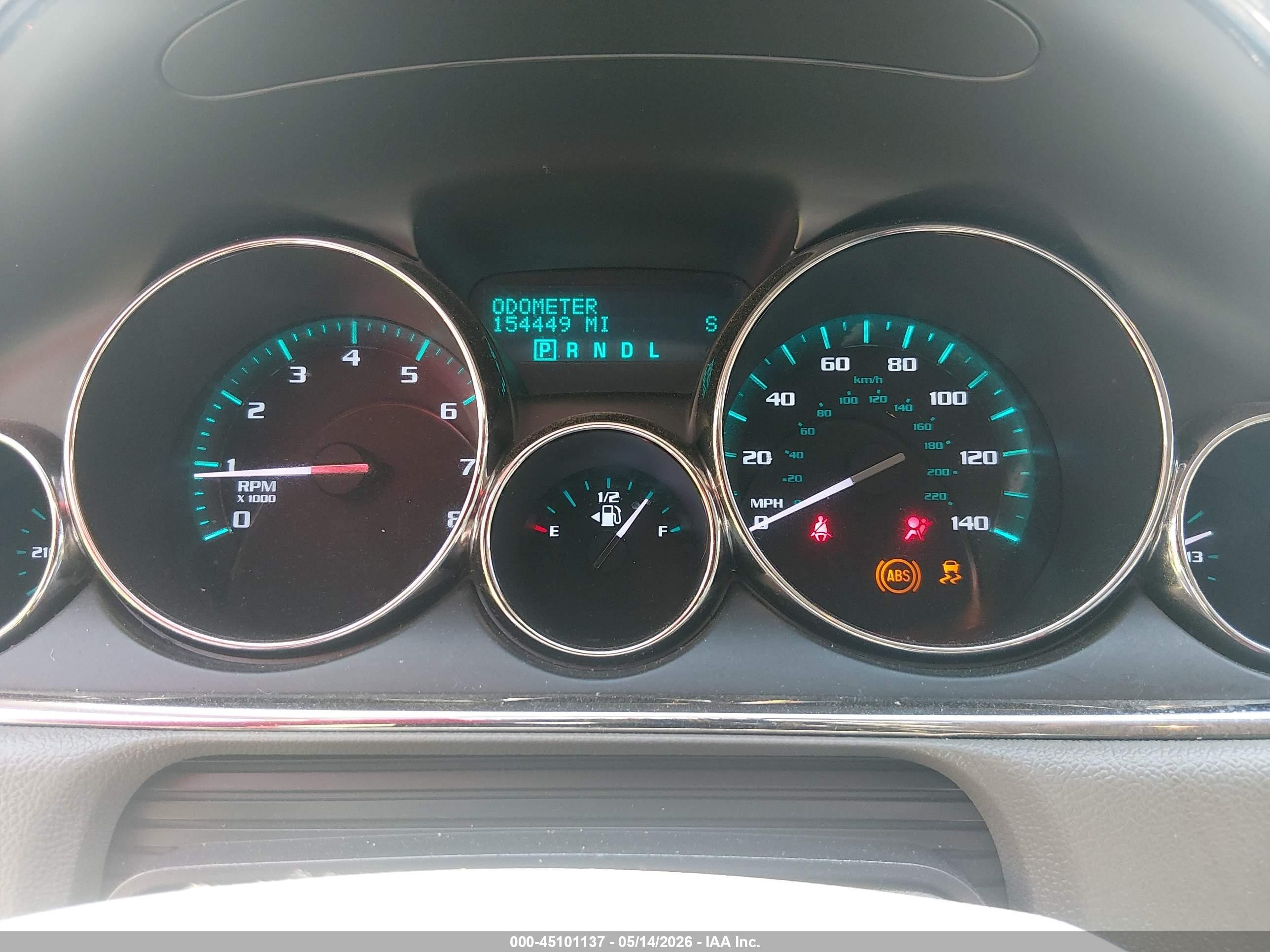 2013 Buick Enclave Leather Silver vin: 5GAKVCKD3DJ155316