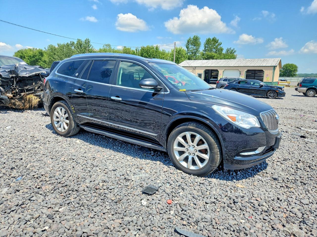2014 Buick Enclave Black vin: 5GAKVCKD3EJ182856