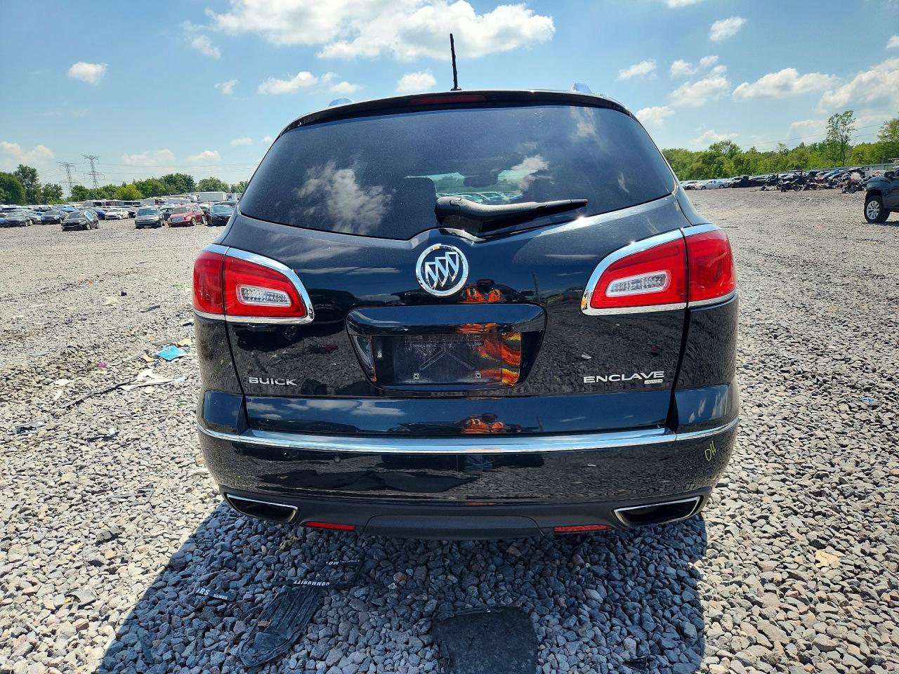 2014 Buick Enclave Black vin: 5GAKVCKD3EJ182856