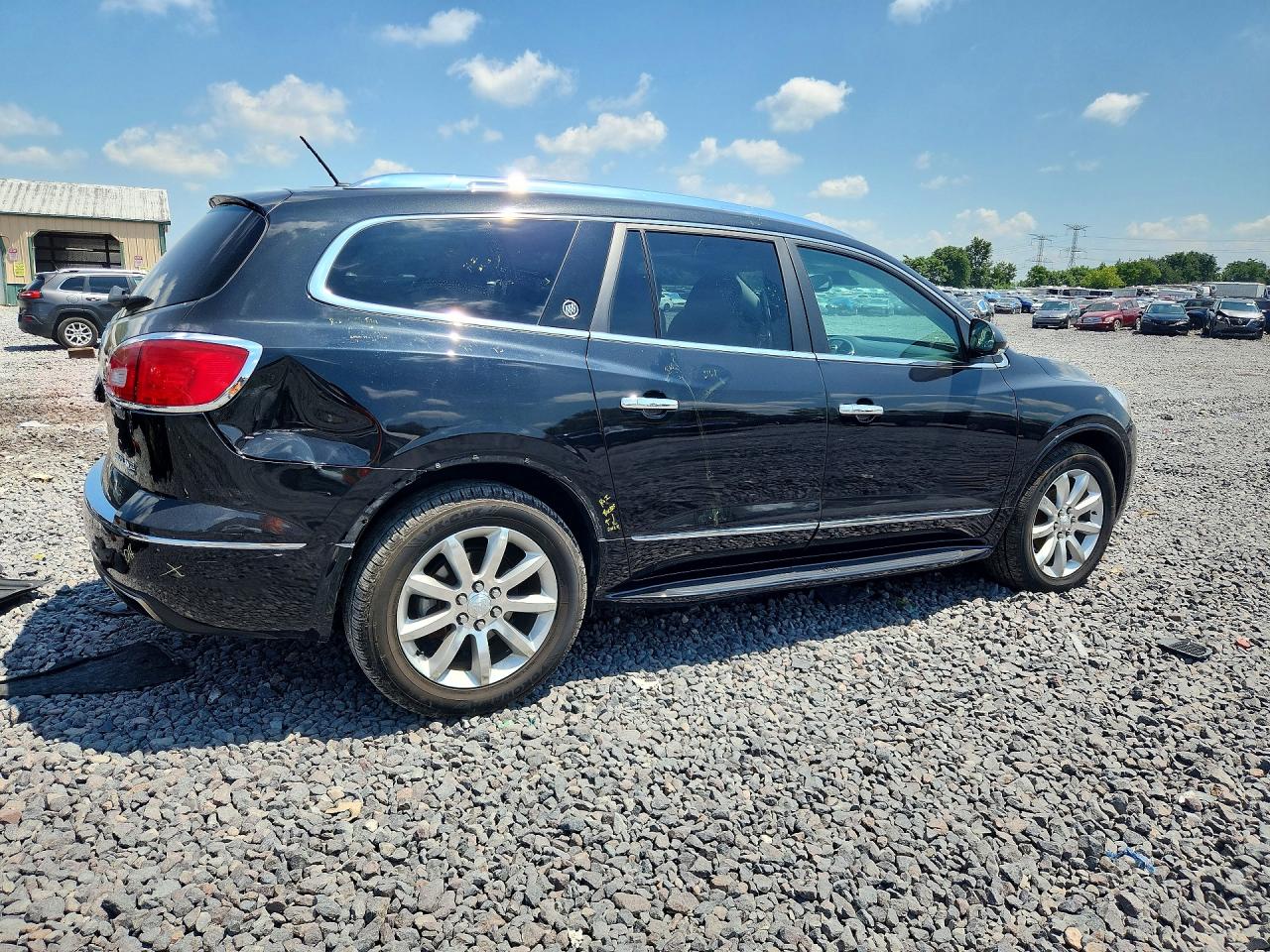 2014 Buick Enclave Black vin: 5GAKVCKD3EJ182856