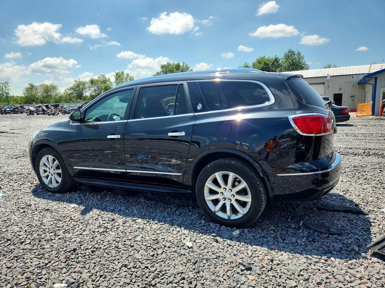 2014 Buick Enclave Black vin: 5GAKVCKD3EJ182856