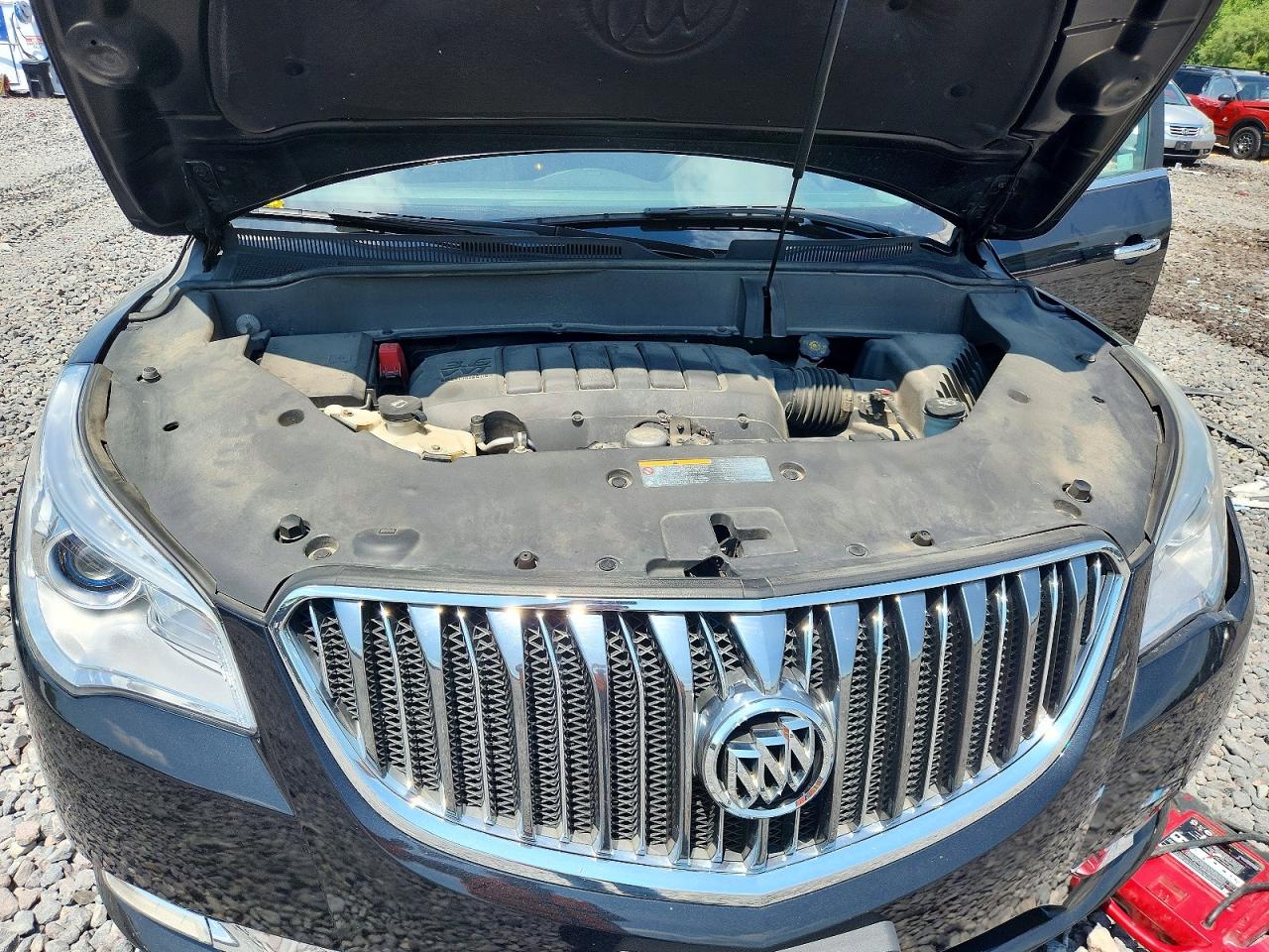 2014 Buick Enclave Black vin: 5GAKVCKD3EJ182856