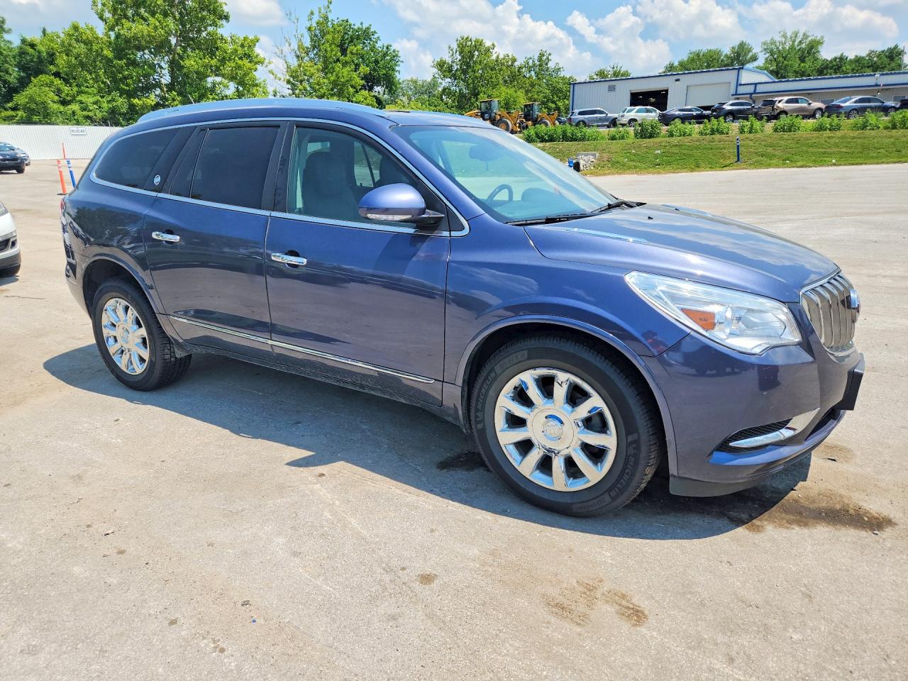 2014 Buick Enclave Gray vin: 5GAKVCKD3EJ216830