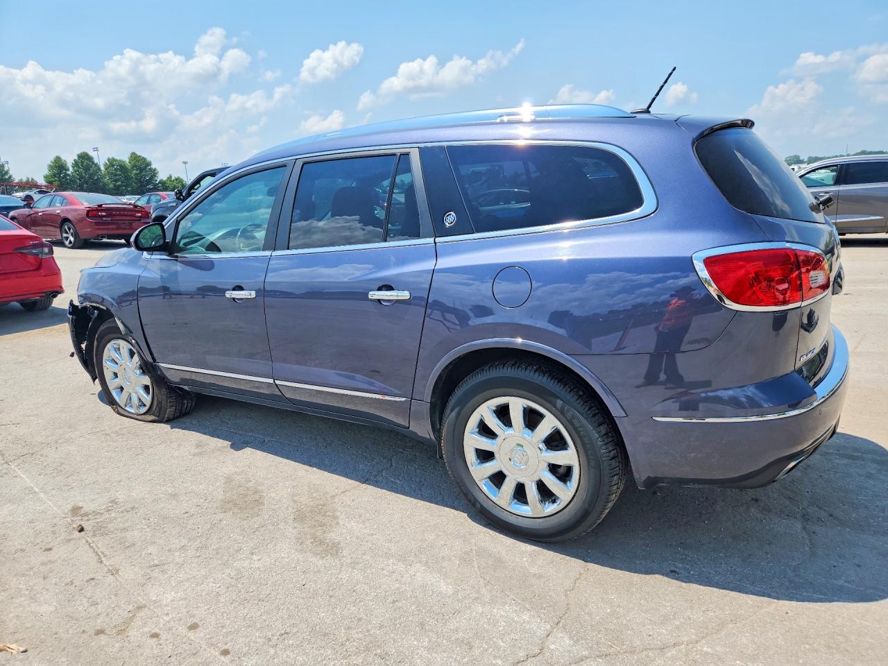 2014 Buick Enclave Gray vin: 5GAKVCKD3EJ216830