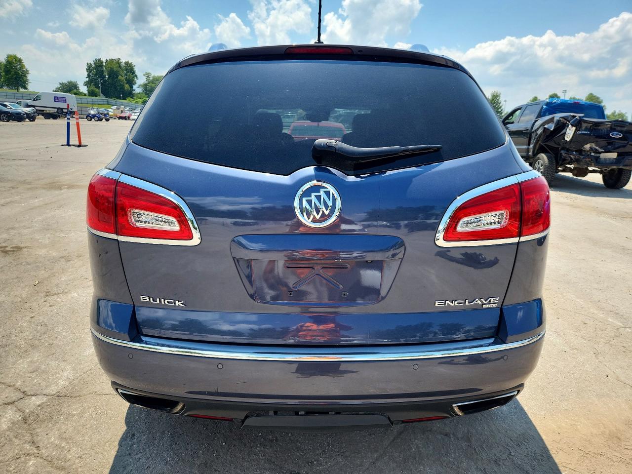 2014 Buick Enclave Gray vin: 5GAKVCKD3EJ216830