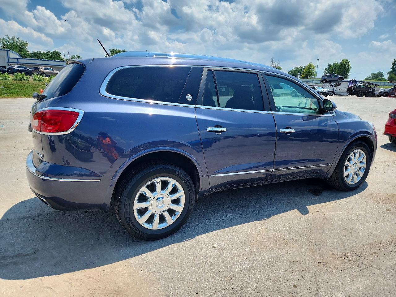 2014 Buick Enclave Gray vin: 5GAKVCKD3EJ216830