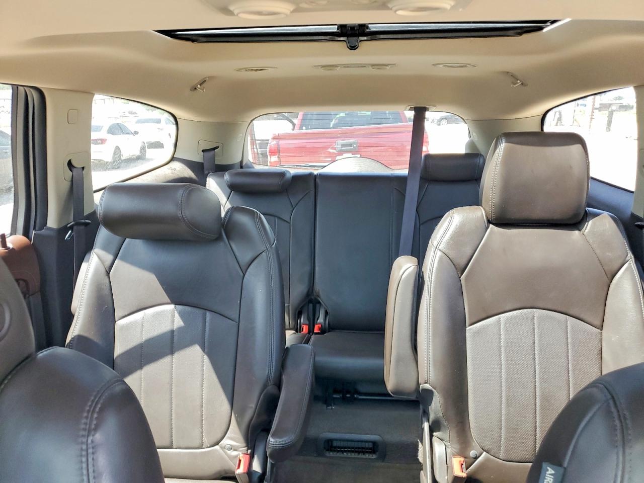 2014 Buick Enclave White vin: 5GAKVCKD3EJ275831
