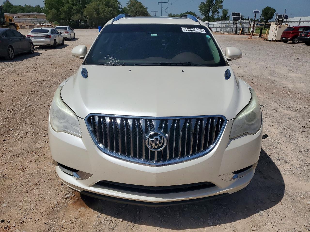 2014 Buick Enclave White vin: 5GAKVCKD3EJ275831