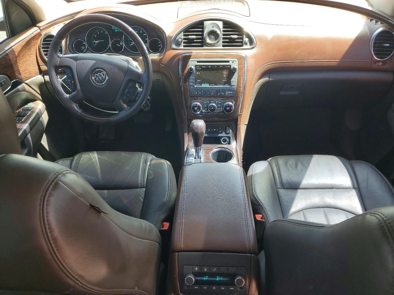 2014 Buick Enclave White vin: 5GAKVCKD3EJ275831