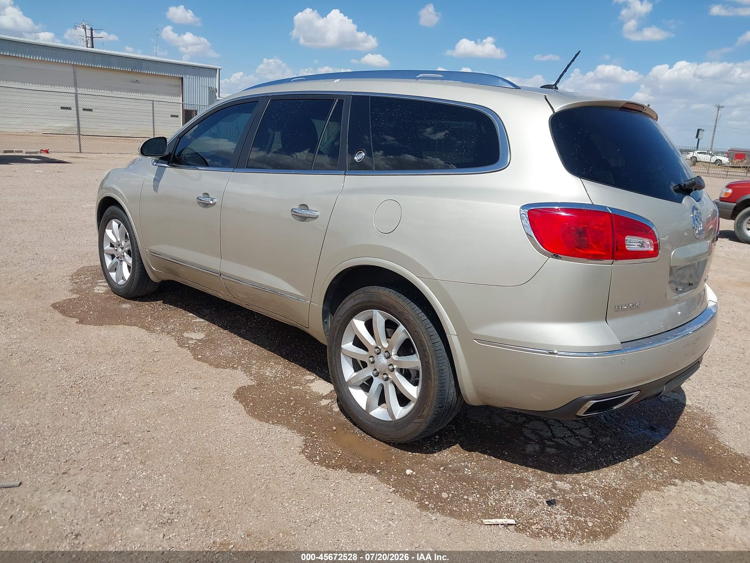 2014 Buick Enclave Premium Gray vin: 5GAKVCKD3EJ355520