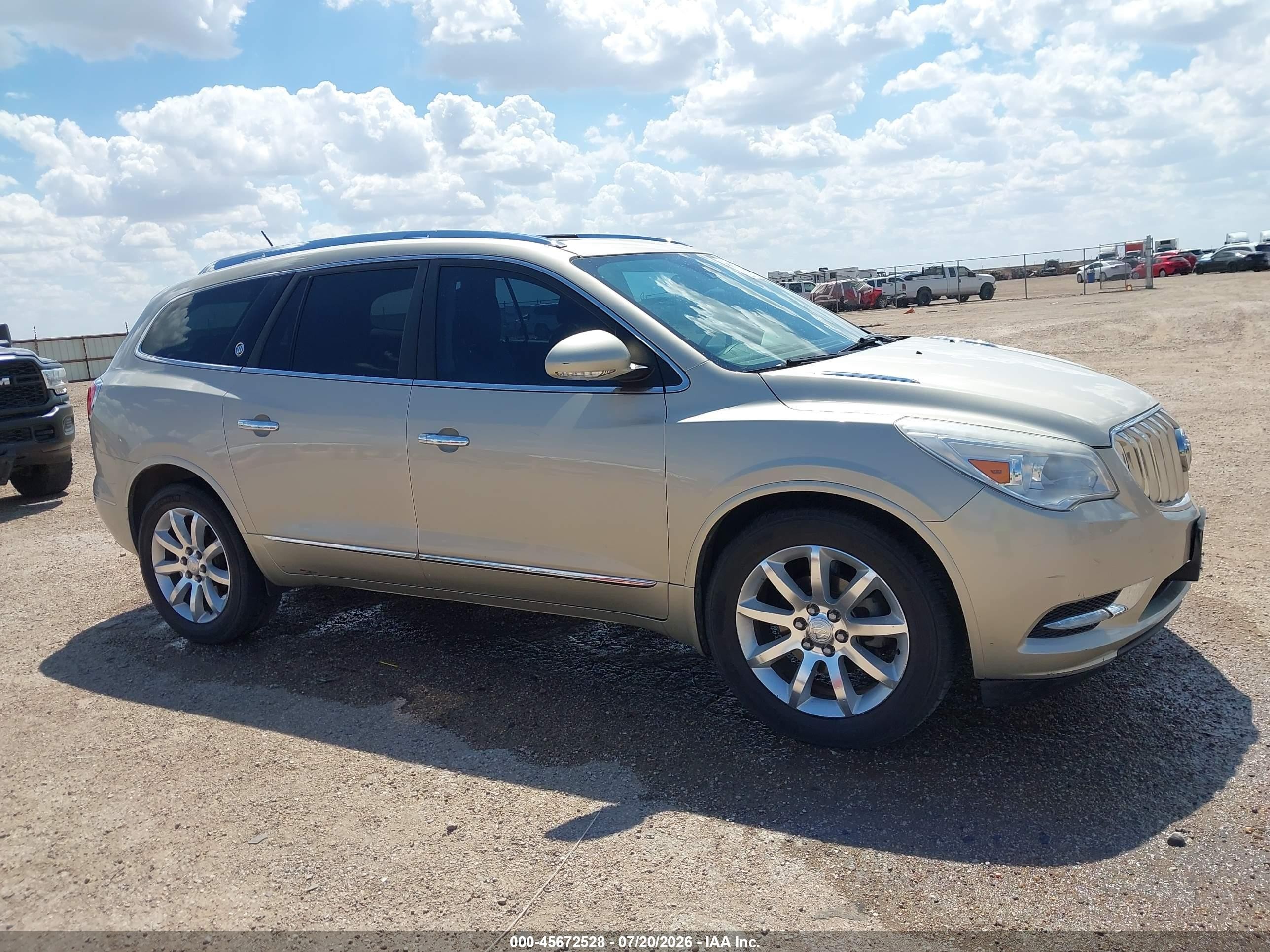 2014 Buick Enclave Premium Gray vin: 5GAKVCKD3EJ355520
